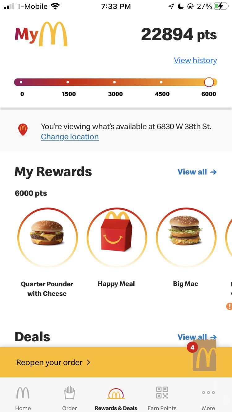 Kinda proud of my 22K points. r/McDonaldsEmployees