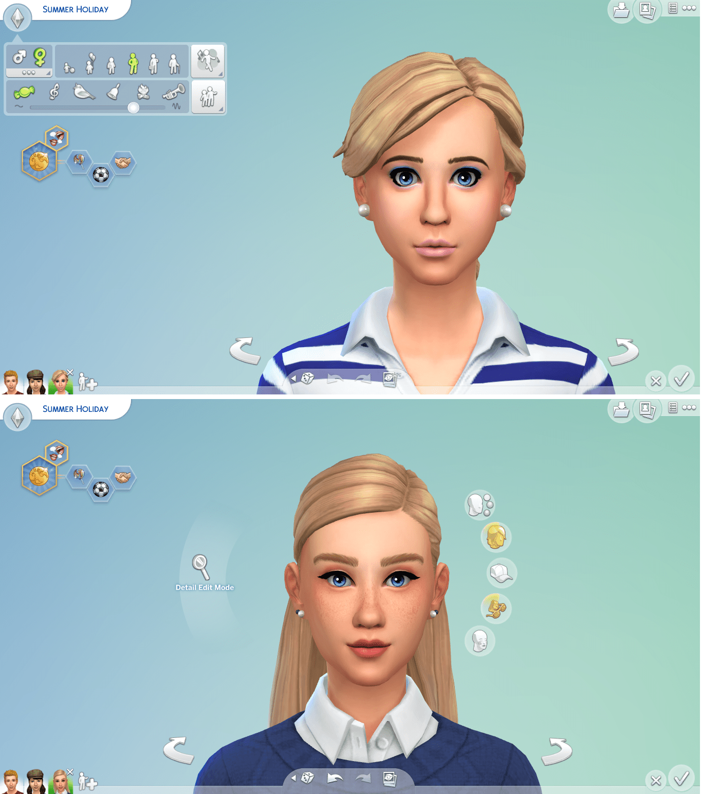 I wanted to marry Summer Holiday, so I gave her a little makeover. TS4