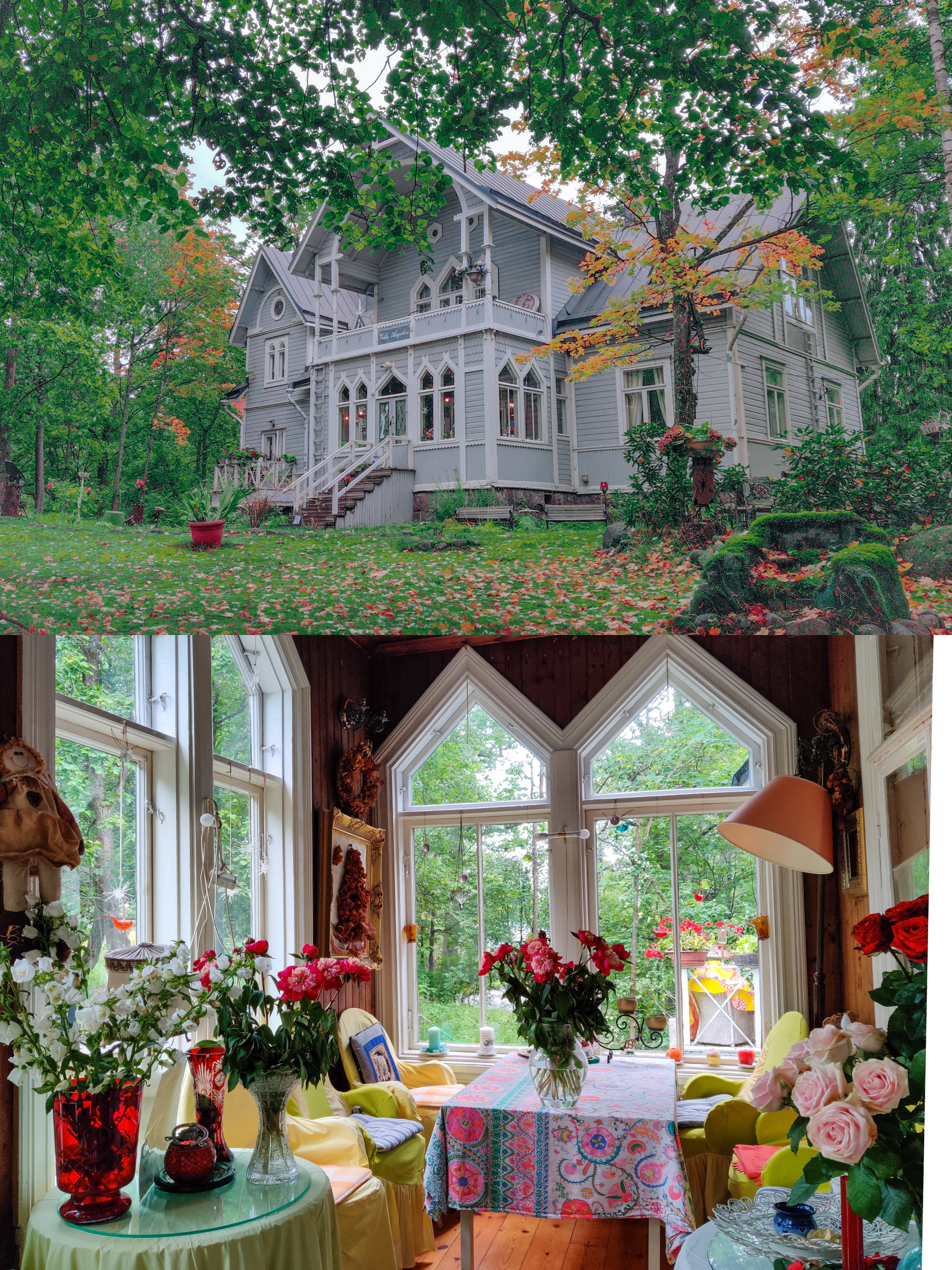 found out about cottagecore recently, here is the lovely cafe i worked