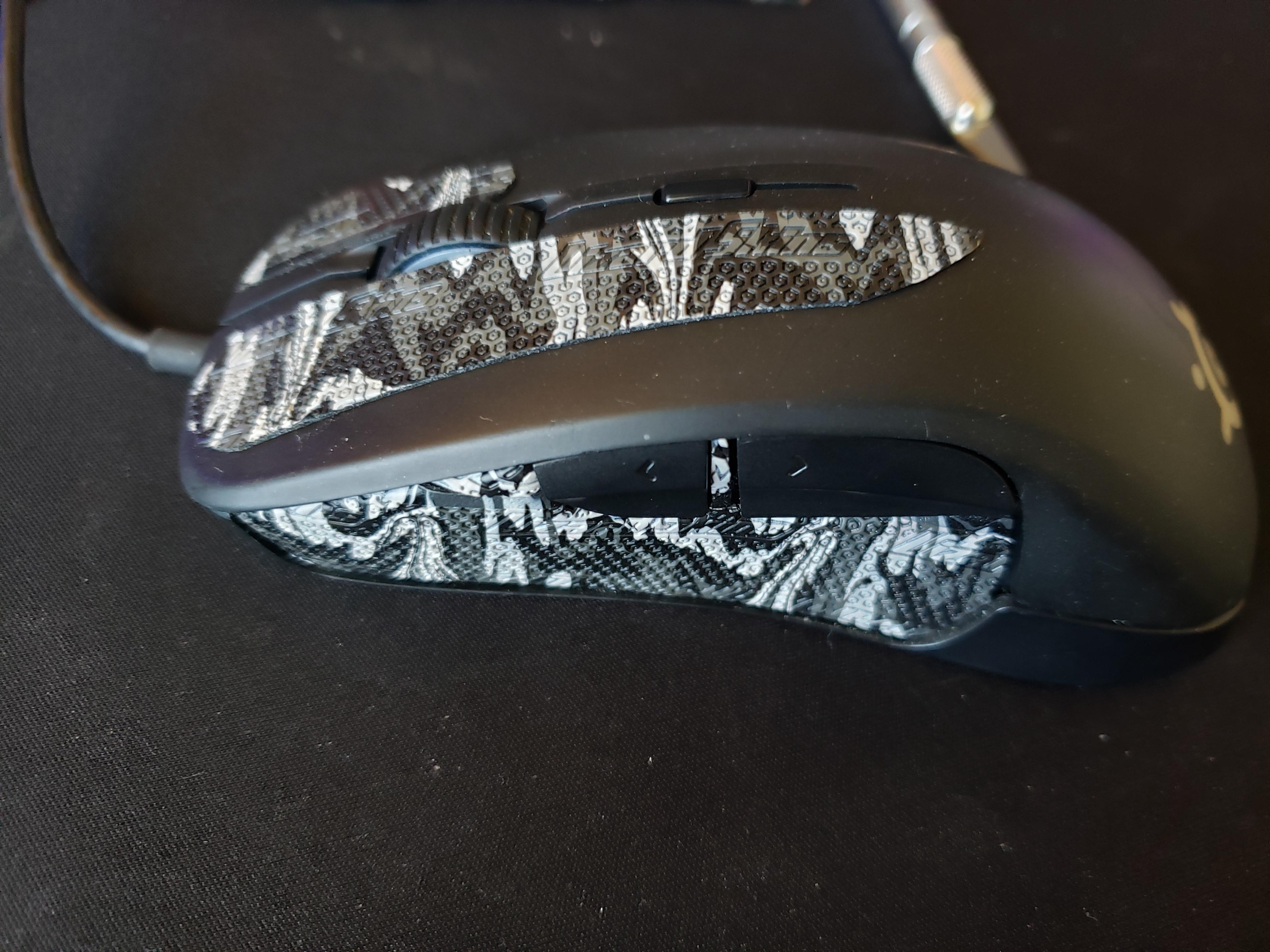 Upgraded my Rival mouse with some lizard tape. r/steelseries