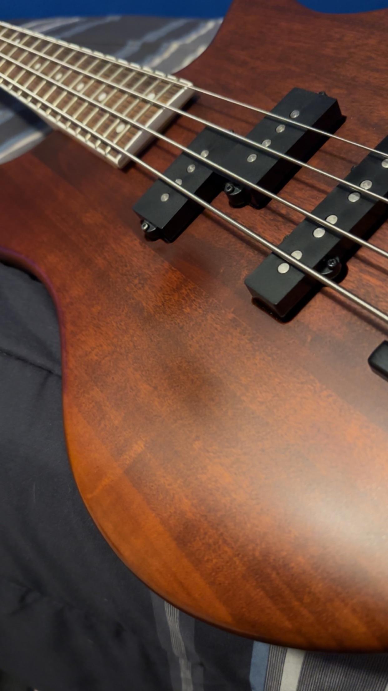 Weird spot near pickups (description in body text) r/BassGuitar