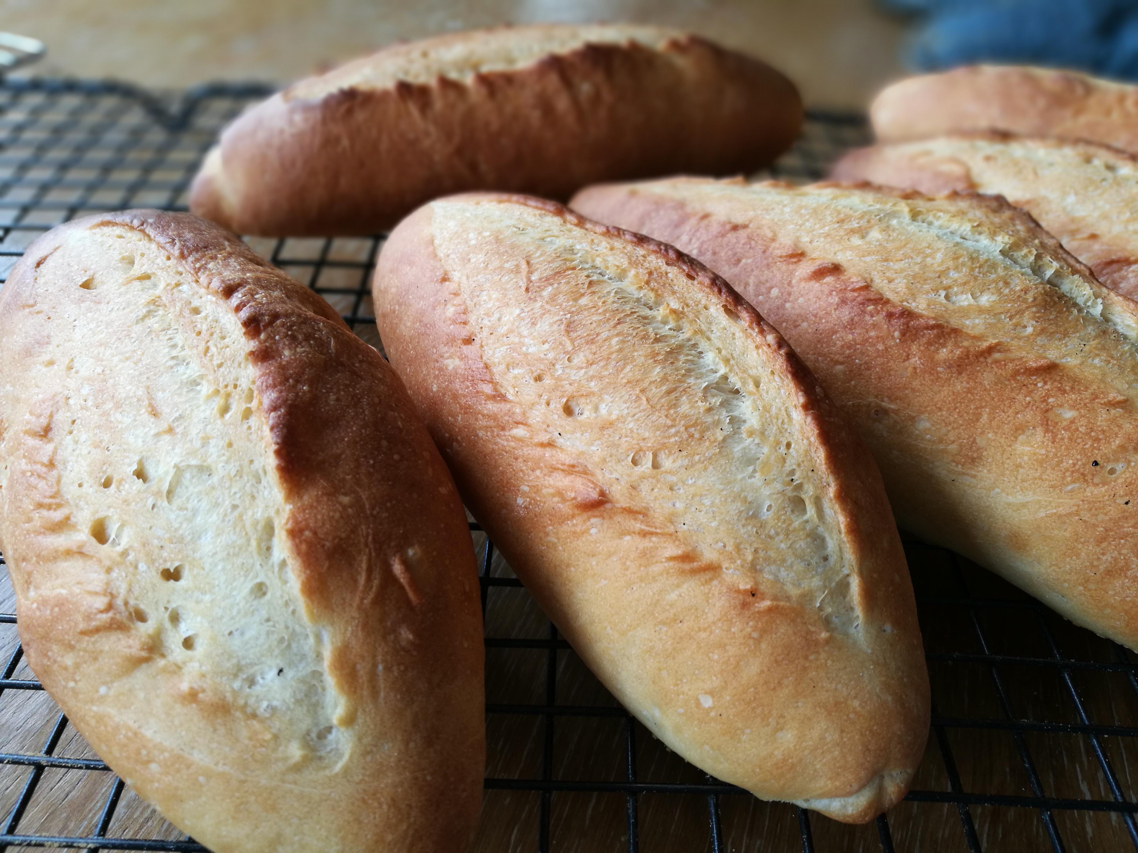 Still trying to perfect my Vietnamese baguette, but got some nice oven