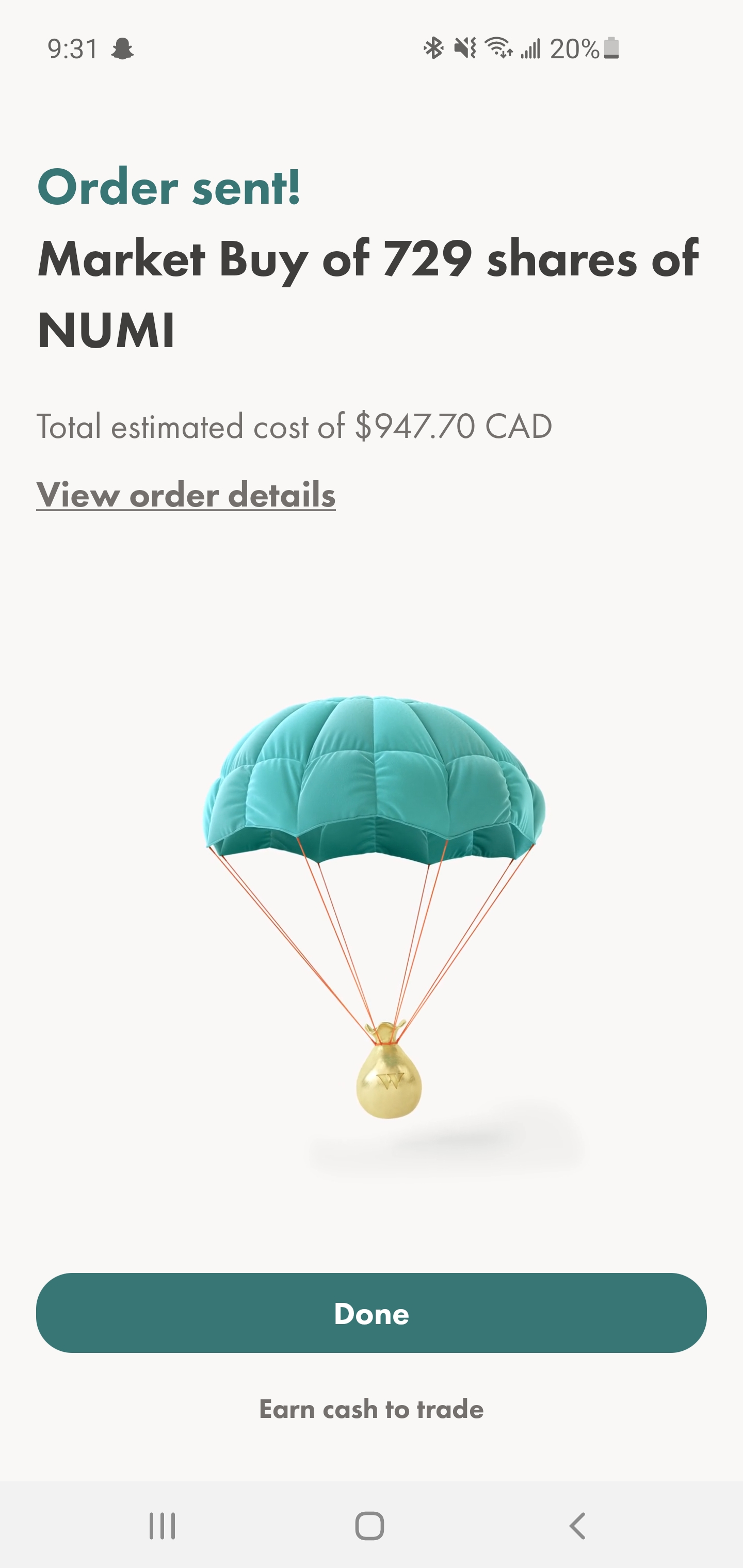 Numi on the rise 💪