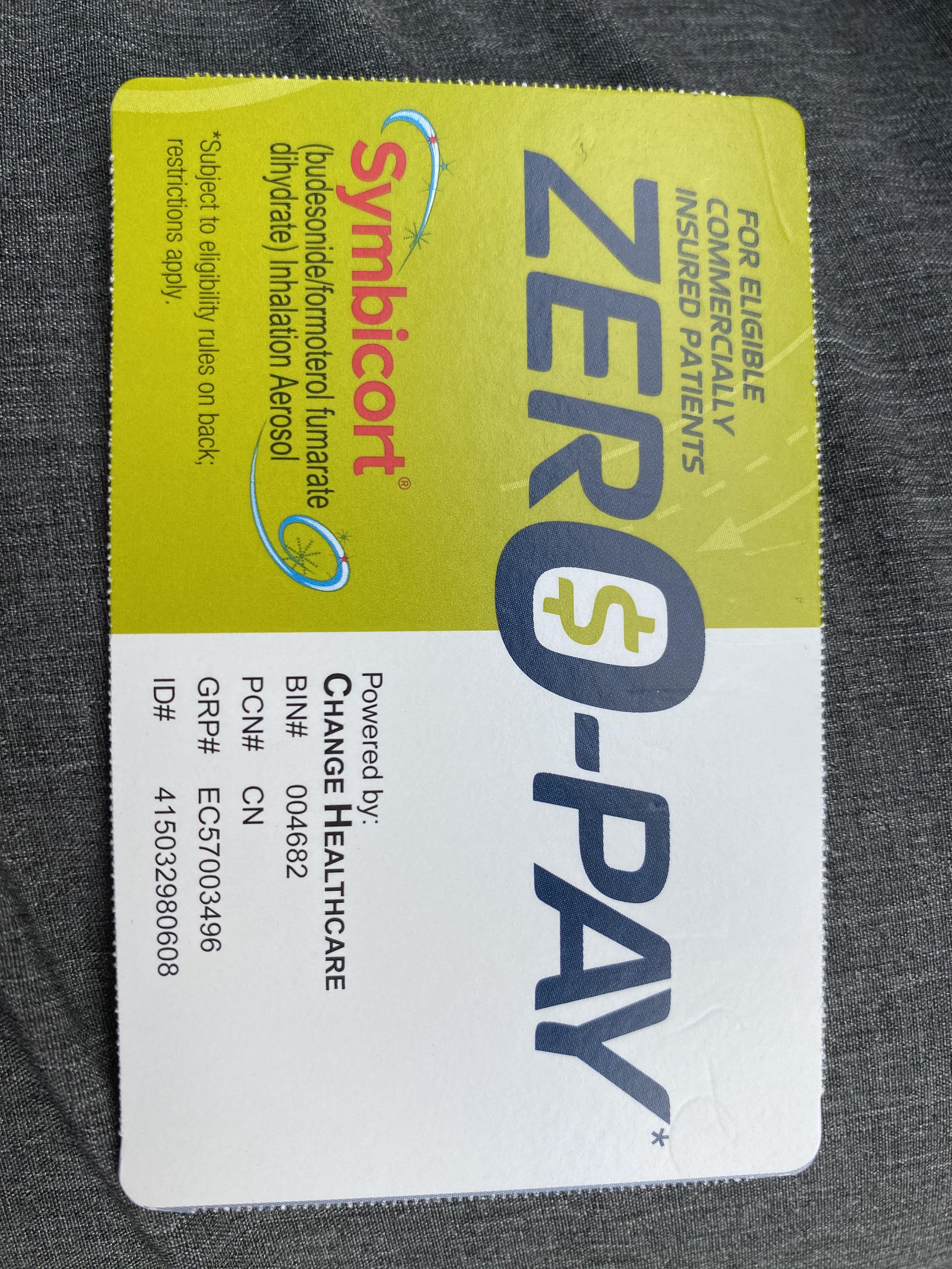 *PSA* Symbicort Manufacture Coupon r/Asthma