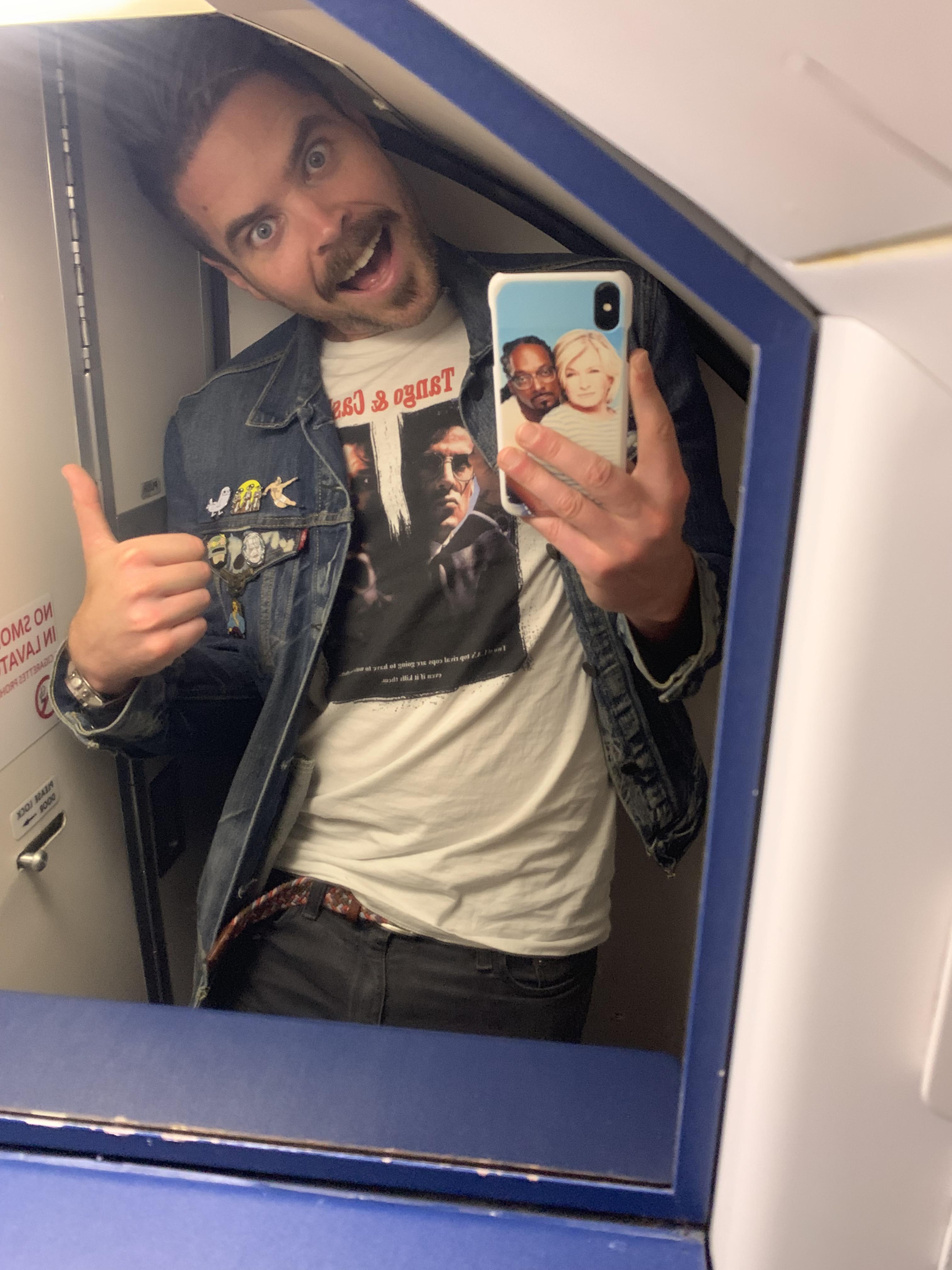 Being 6'3" and needing to pee on a small plane. r/mildlyinfuriating