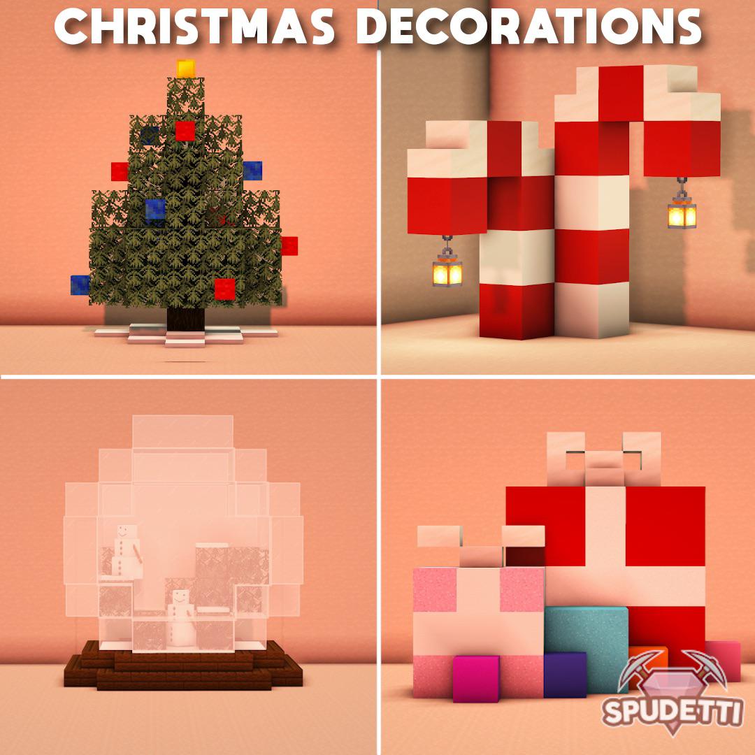Cách tạo christmas decorations in minecraft đẹp cho thế giới Minecraft