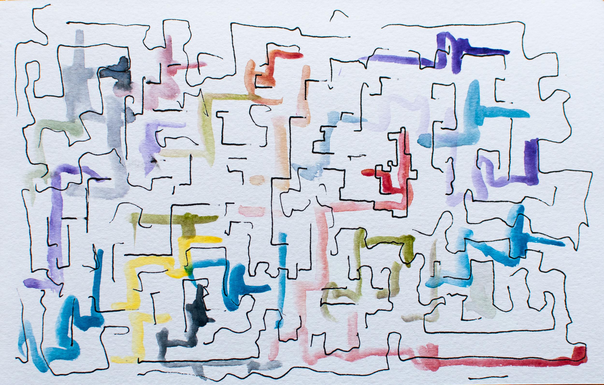 DMT "automatic drawing" from last night. Channeling? r/DMT