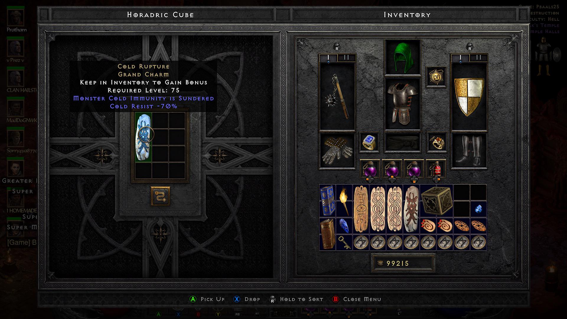 What do perfect cold sunder charms trade for? r/Diablo_2_Resurrected