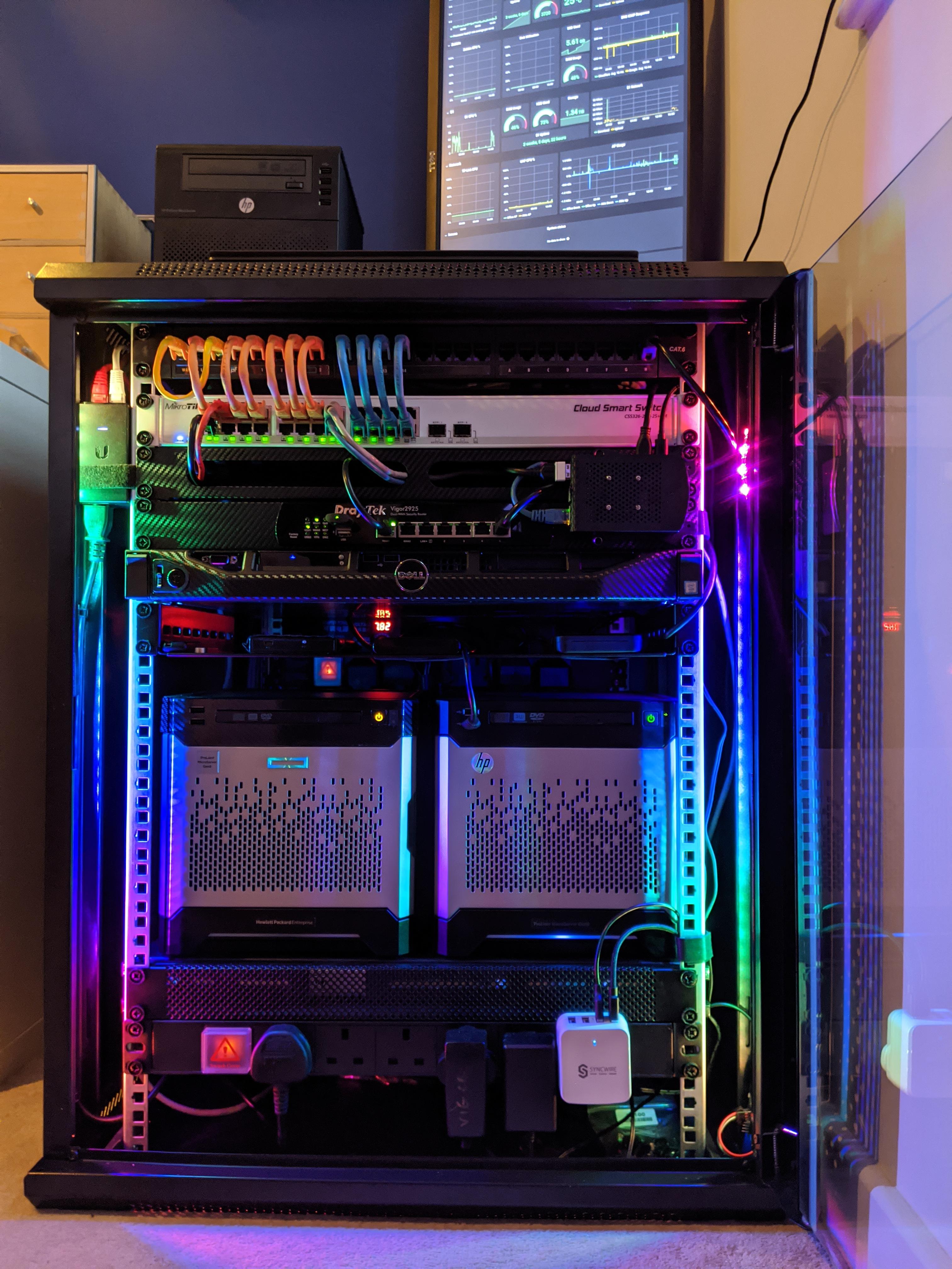 RGB Server Rack r/led