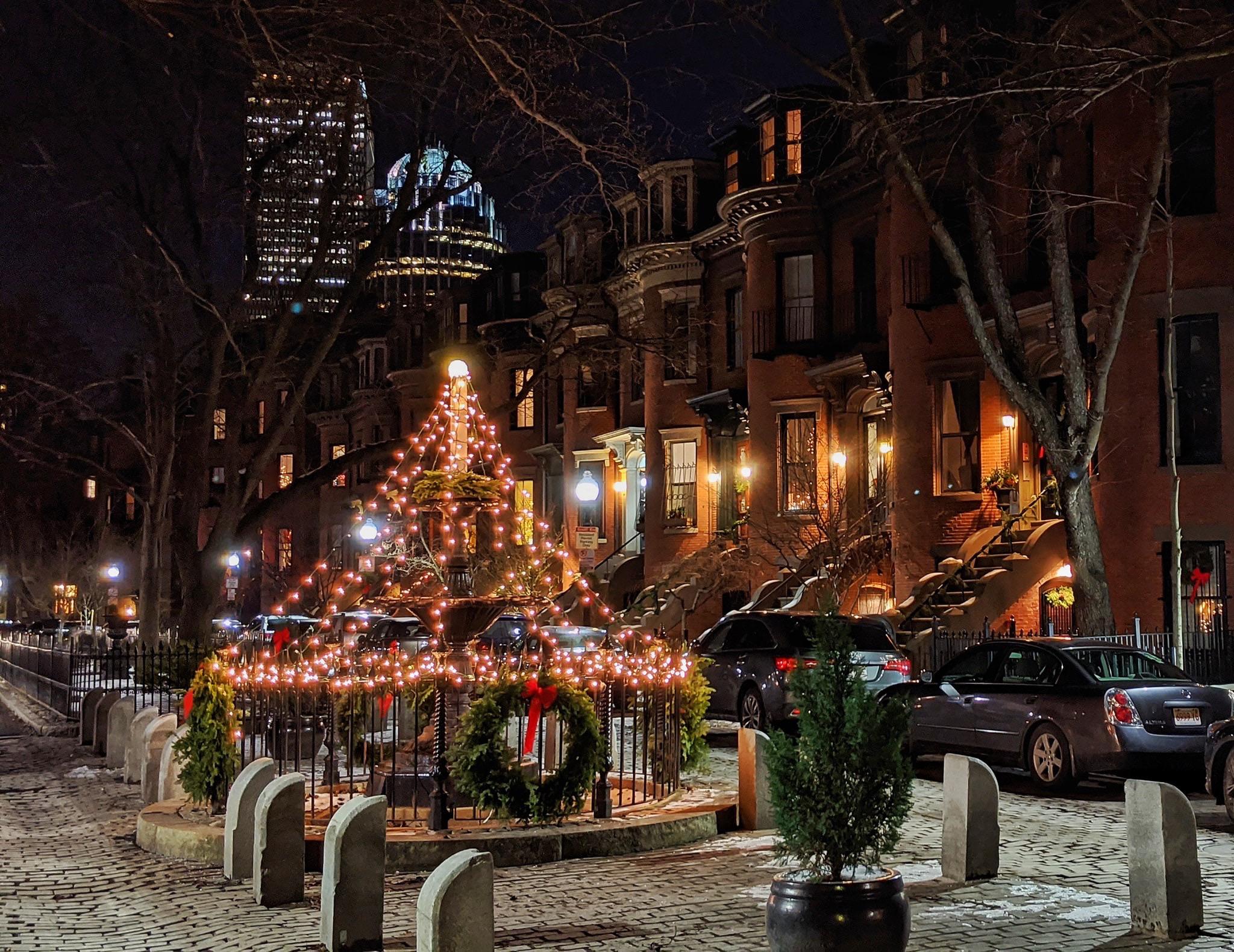 Christmas Carols In Boston Merry Christmas from the South End boston