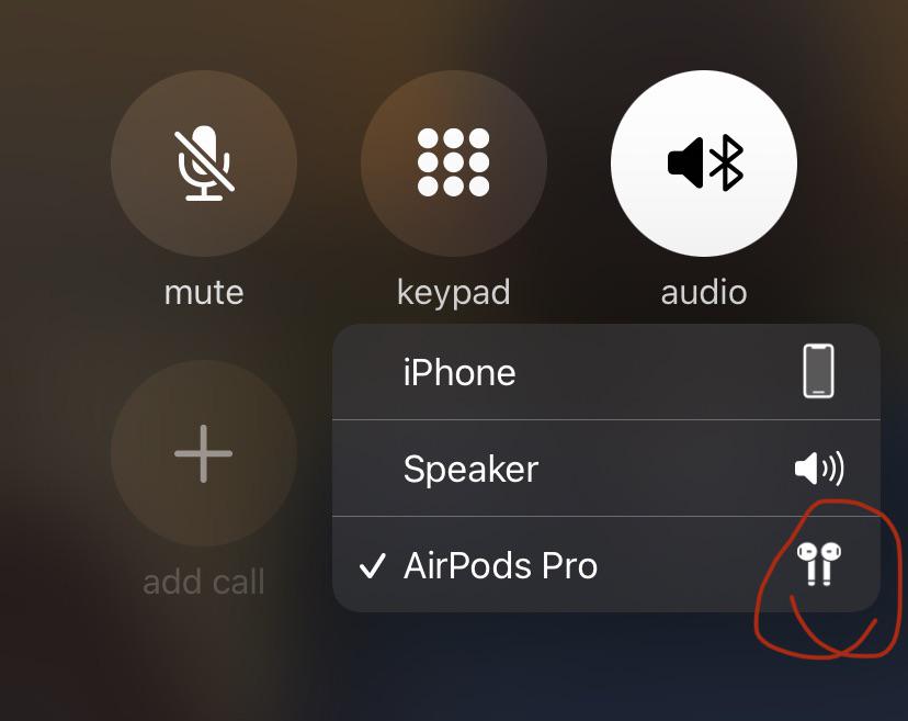 iOS 14.4 airpods pro icon bug r/airpods