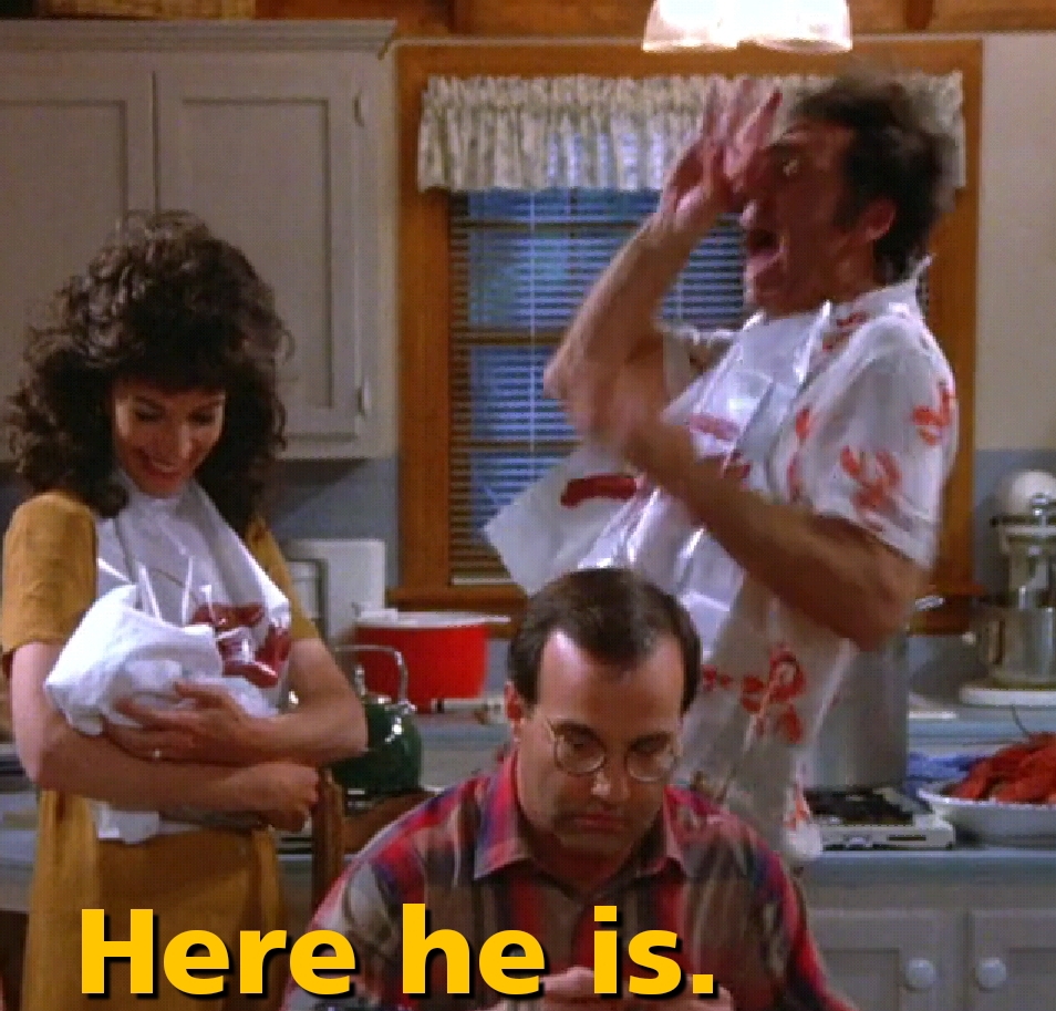 When Kramer meets the ugly baby r/seinfeld