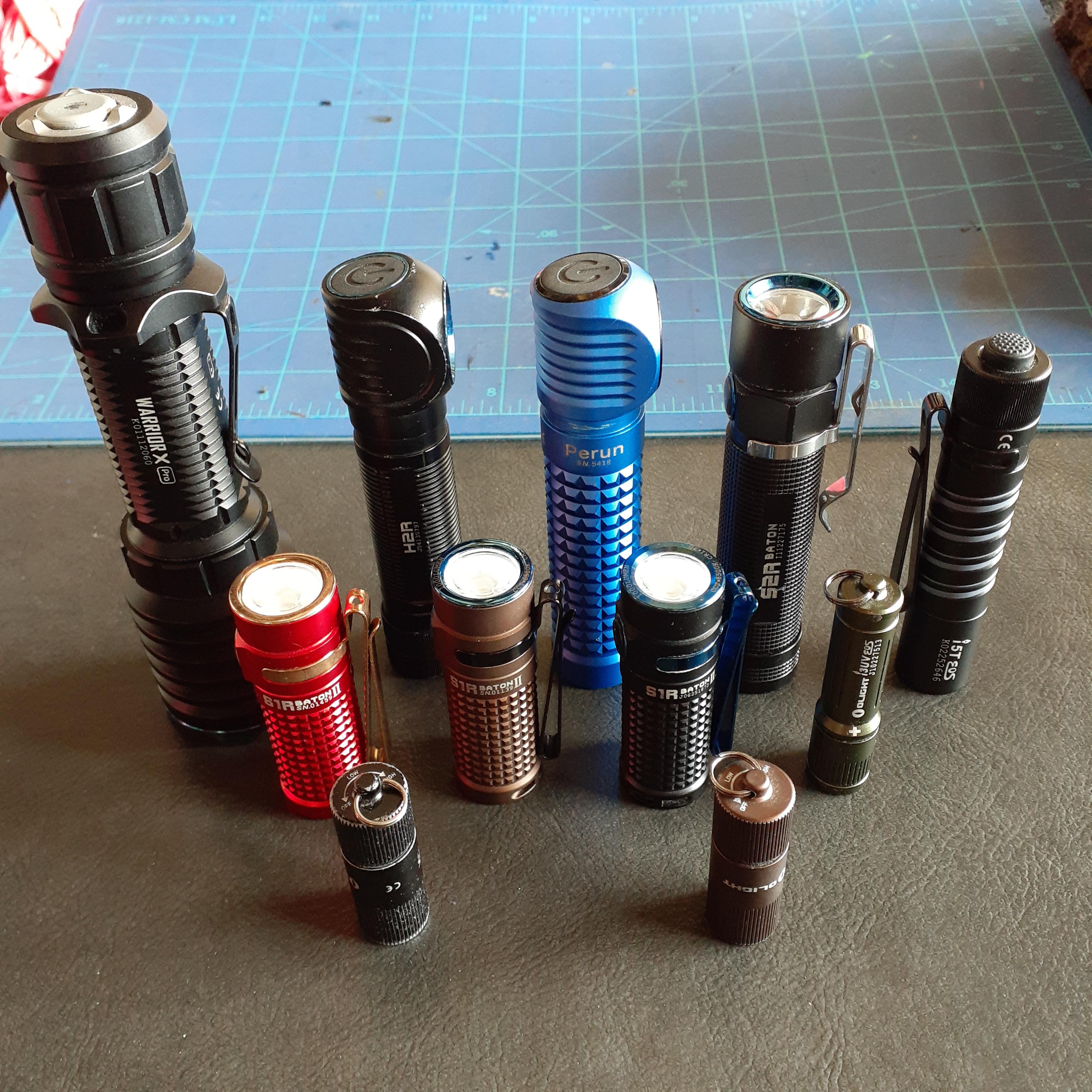 My flashlight collection r/flashlight