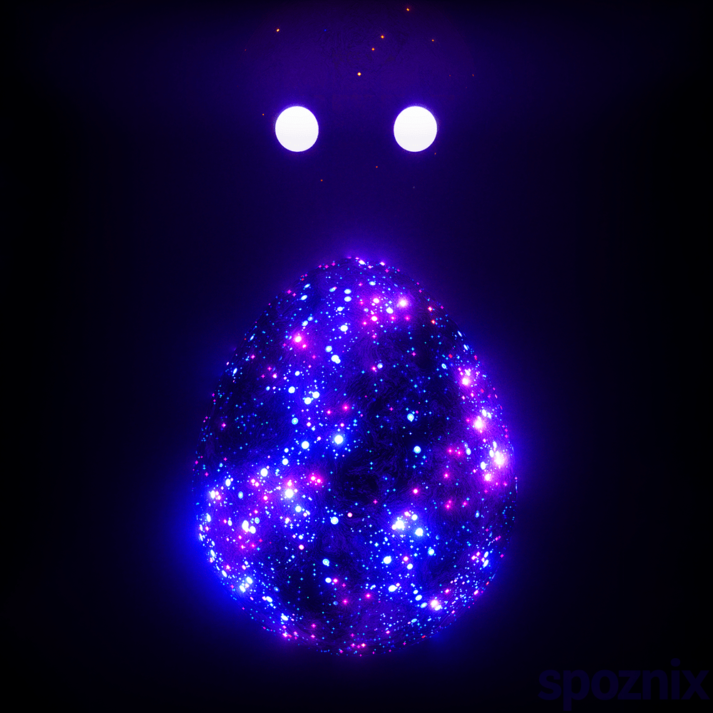 "THE EGG" digital art by spoznix / me r/kurzgesagt