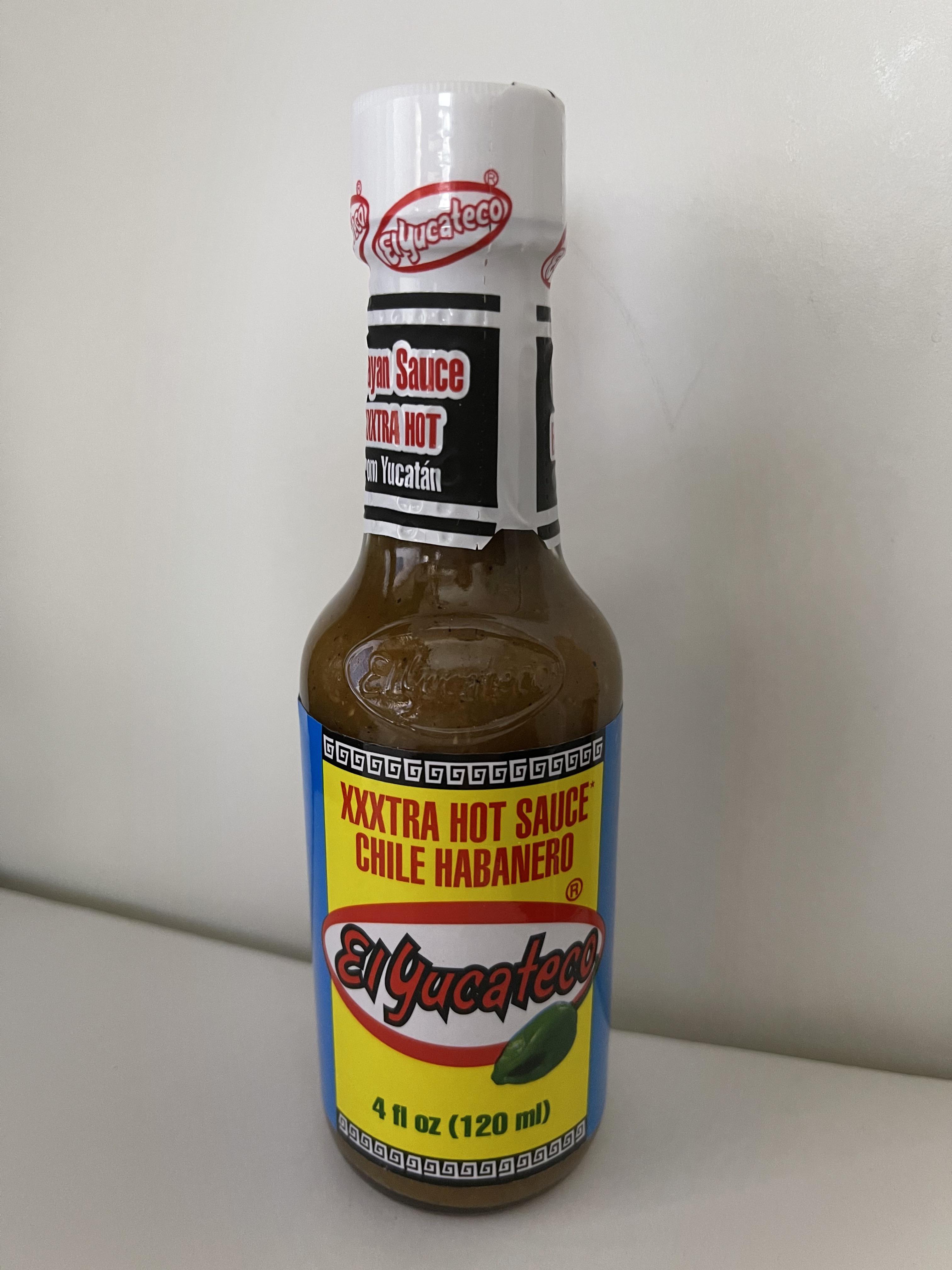 El Yucateco XXXTRA Hot Sauce (best sauce) : spicy