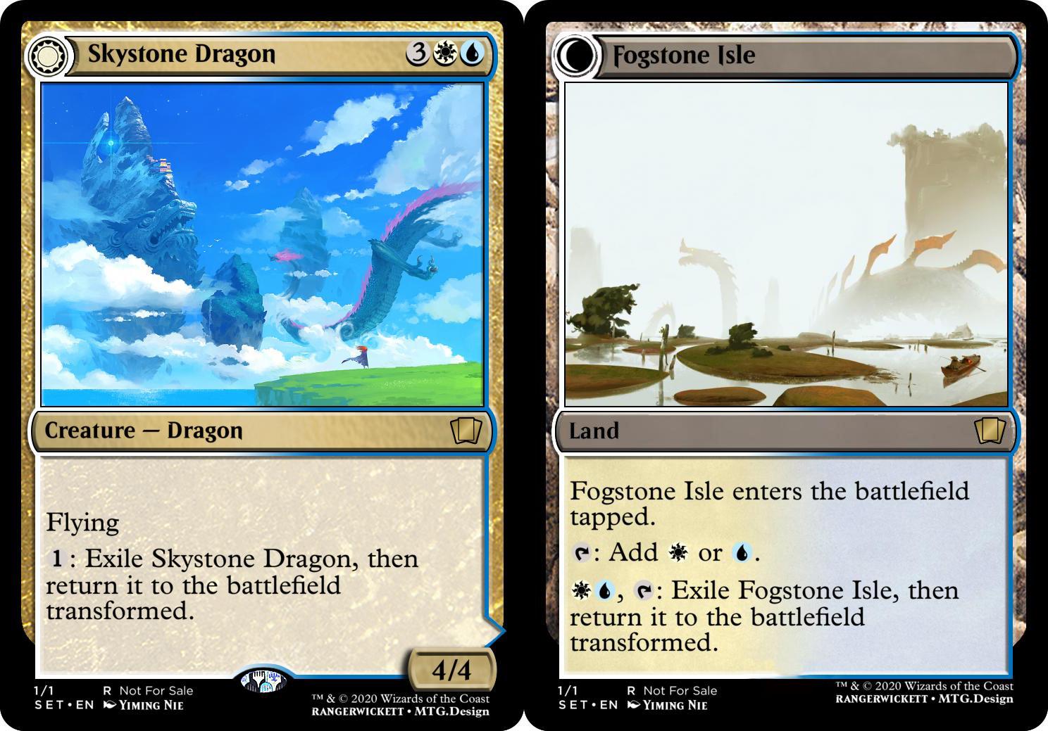 Skystone Dragon / Fogstone Isle custommagic