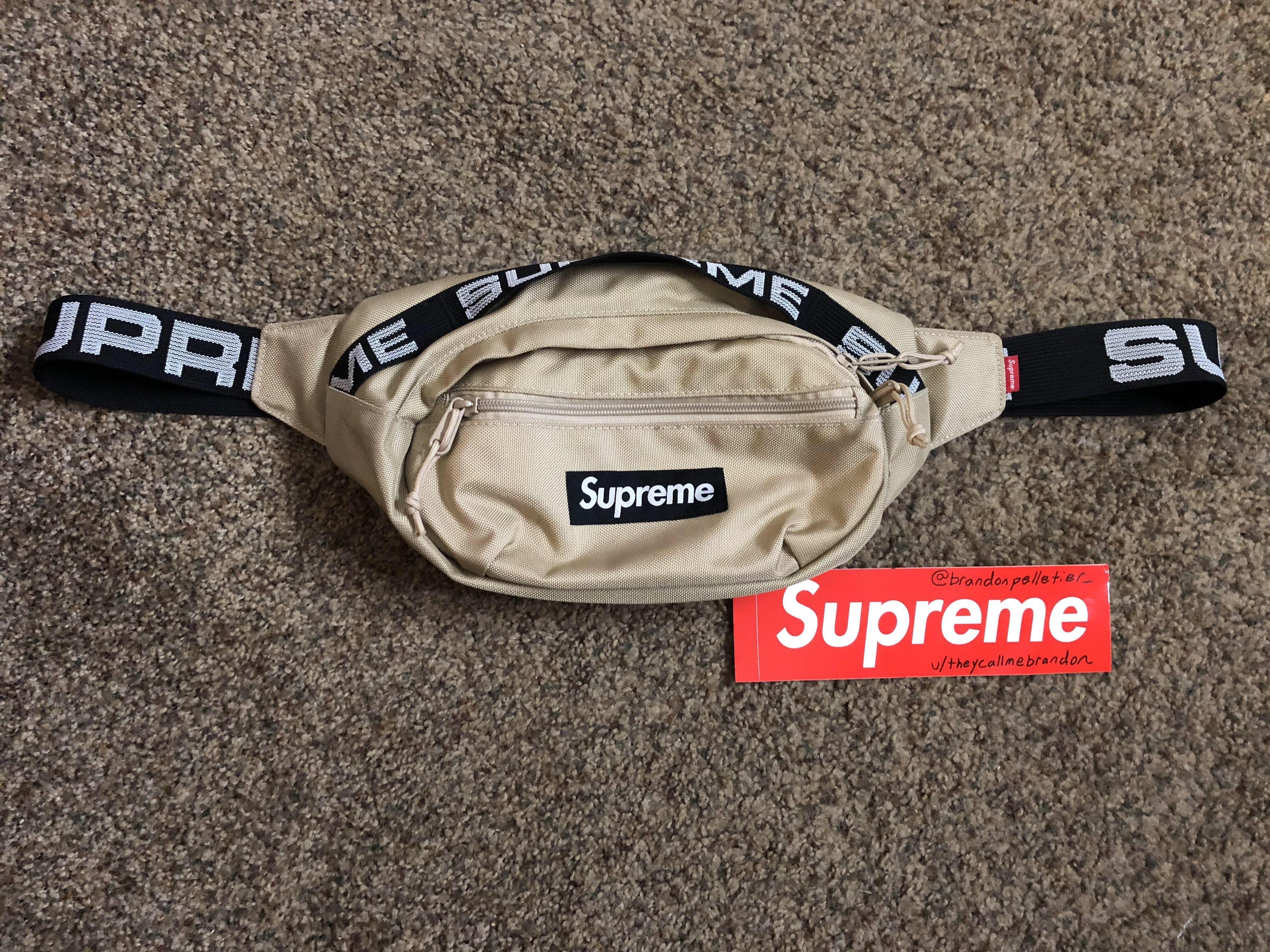 Supreme Waist Bag Ss18 Red Legit Checklist IUCN Water
