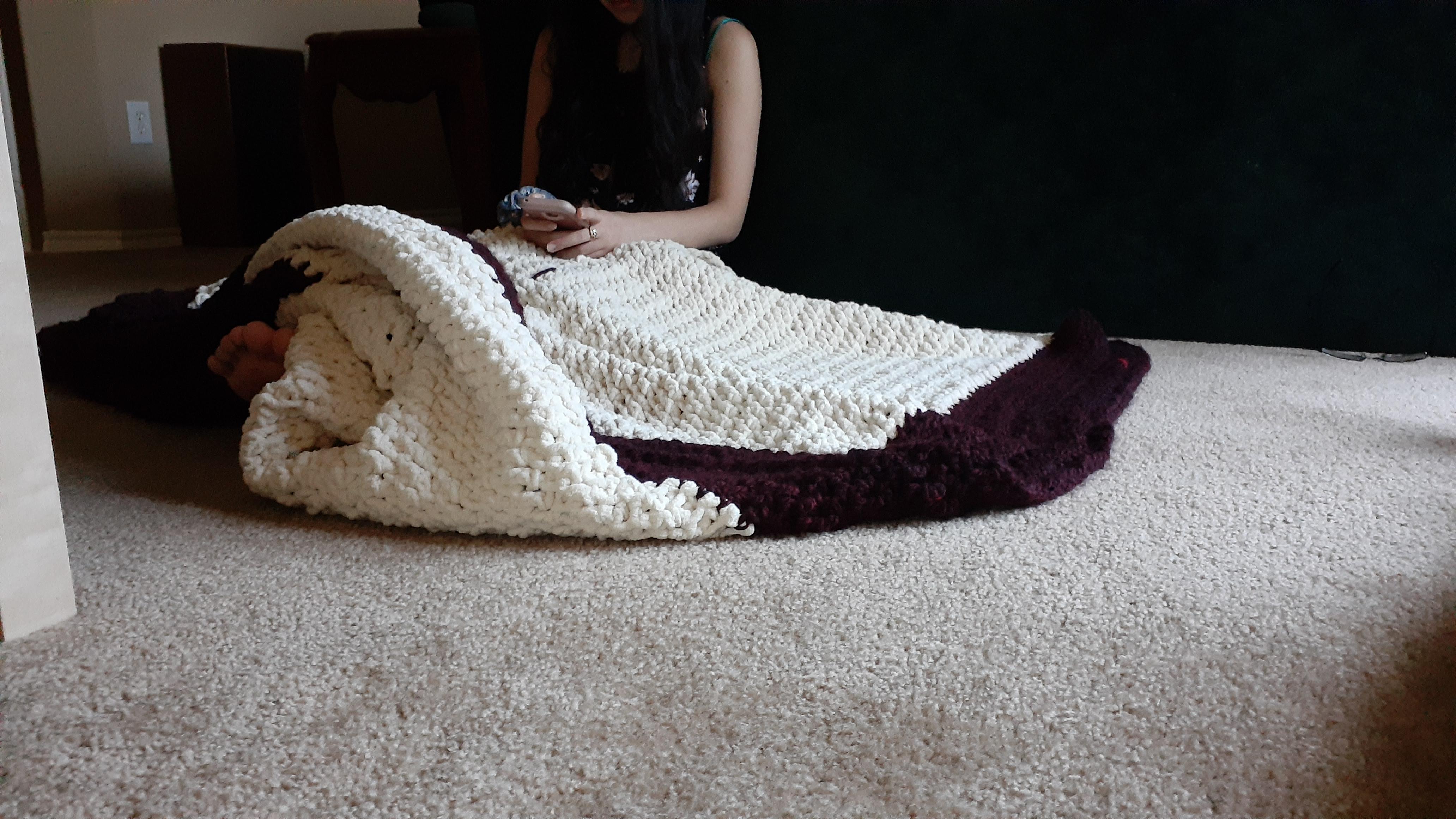 Blanket Made for Girlfriend r/crochet