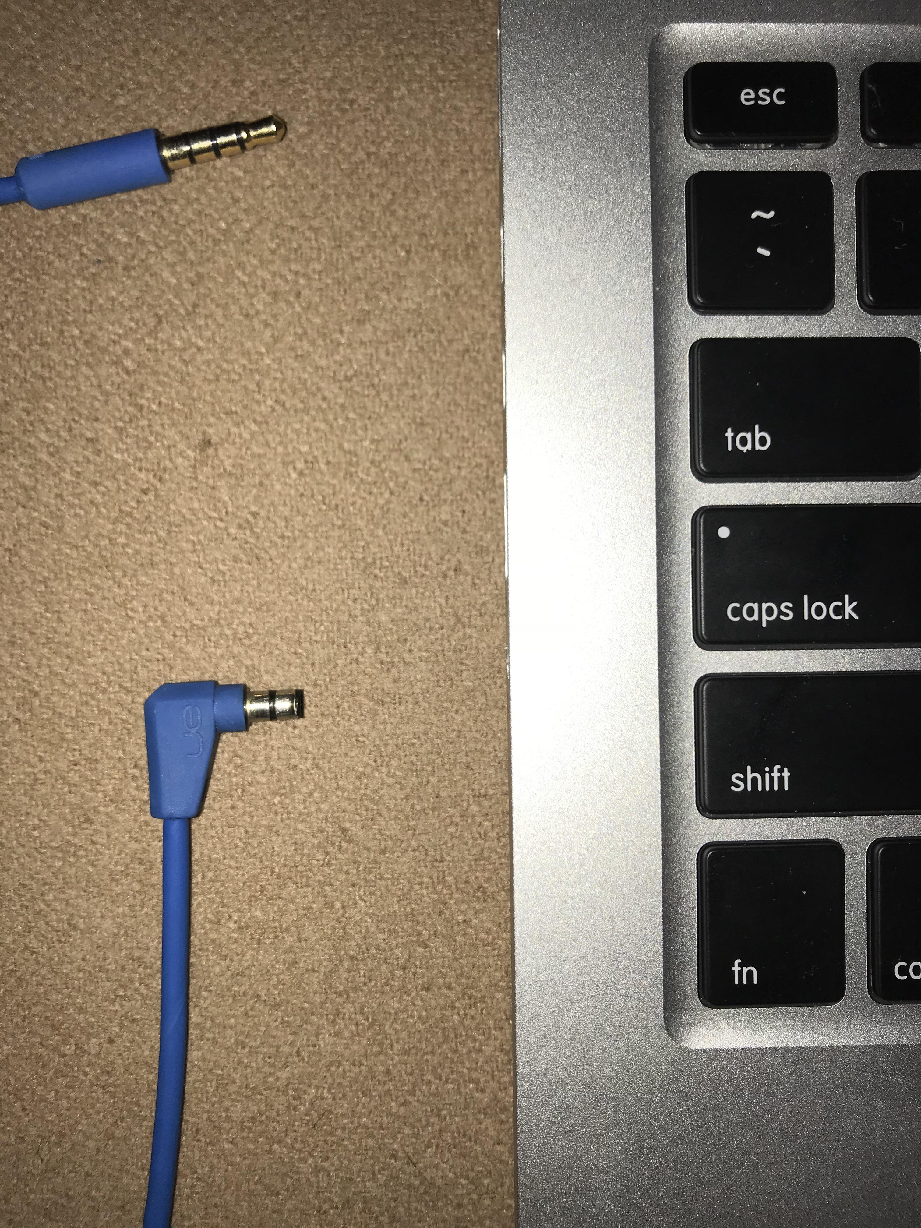 Headphones broken inside laptop, any ideas or should I take it