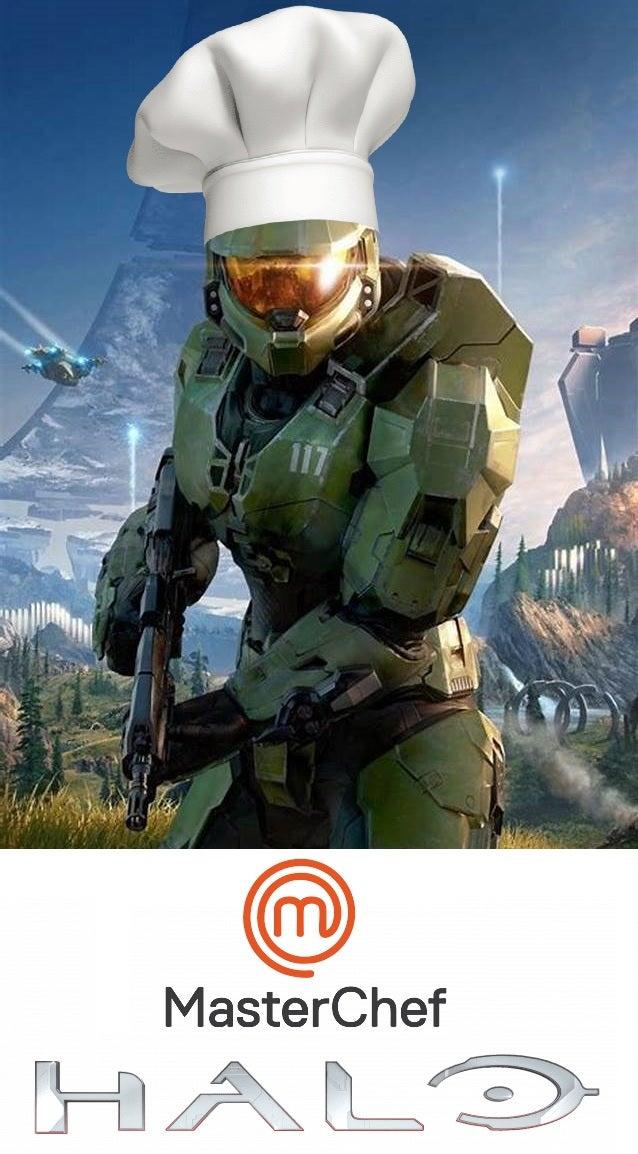 Master Chef Halo Cooking Evolved r/gaming
