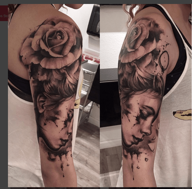 First Tattoo by David Garner, Westfall Tattoo, Sacramento