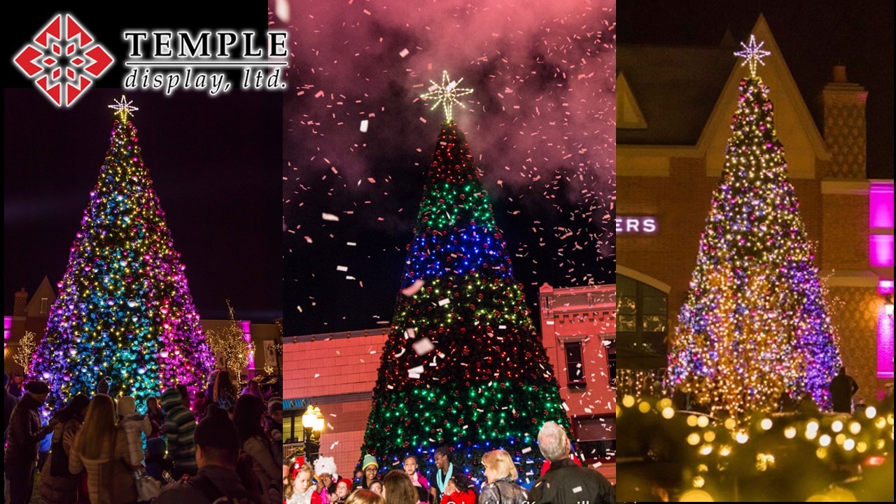 The satisfaction of having the string of lights end at the end of the