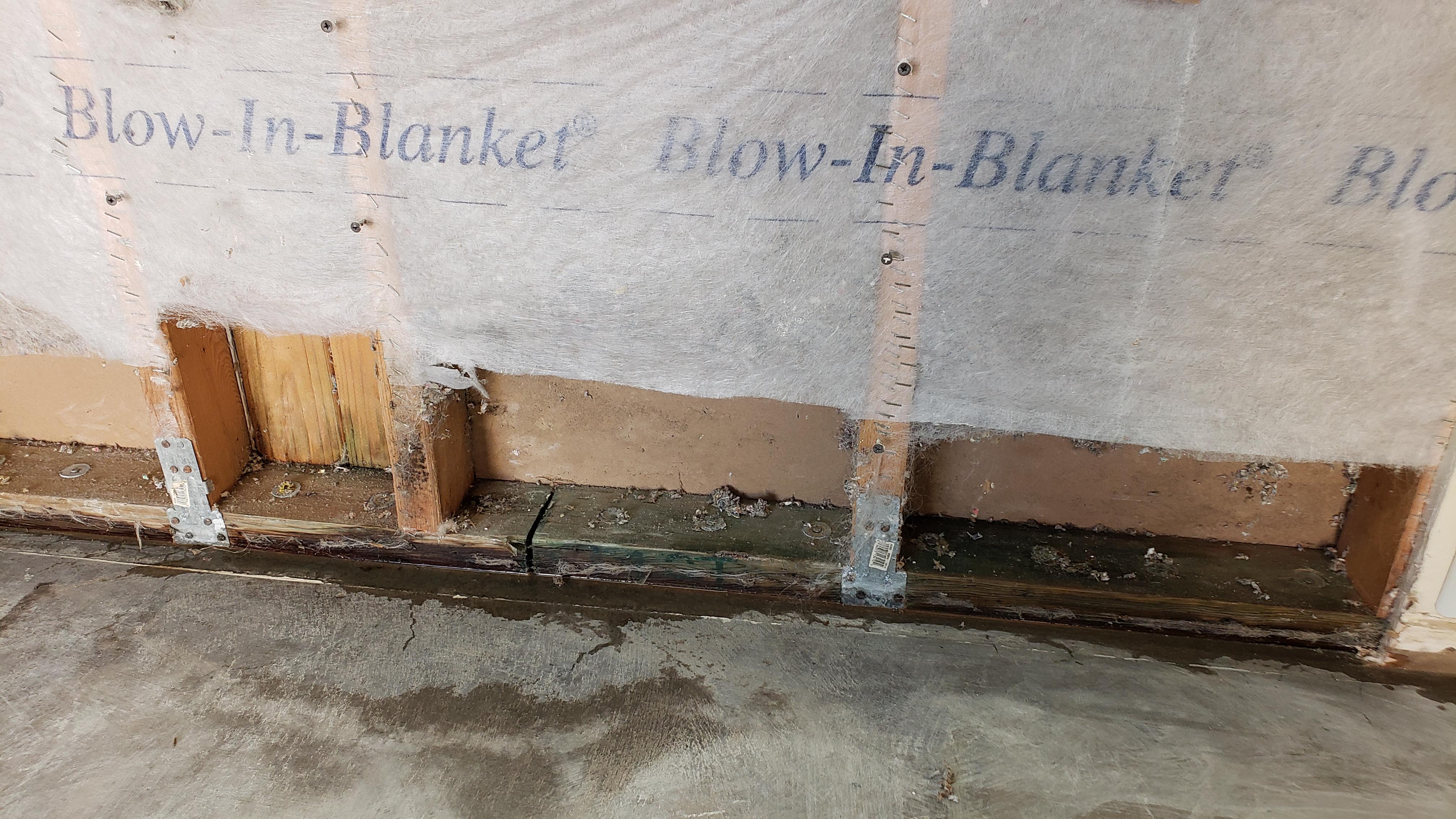 Water only at base of the garage wall r/Plumbing