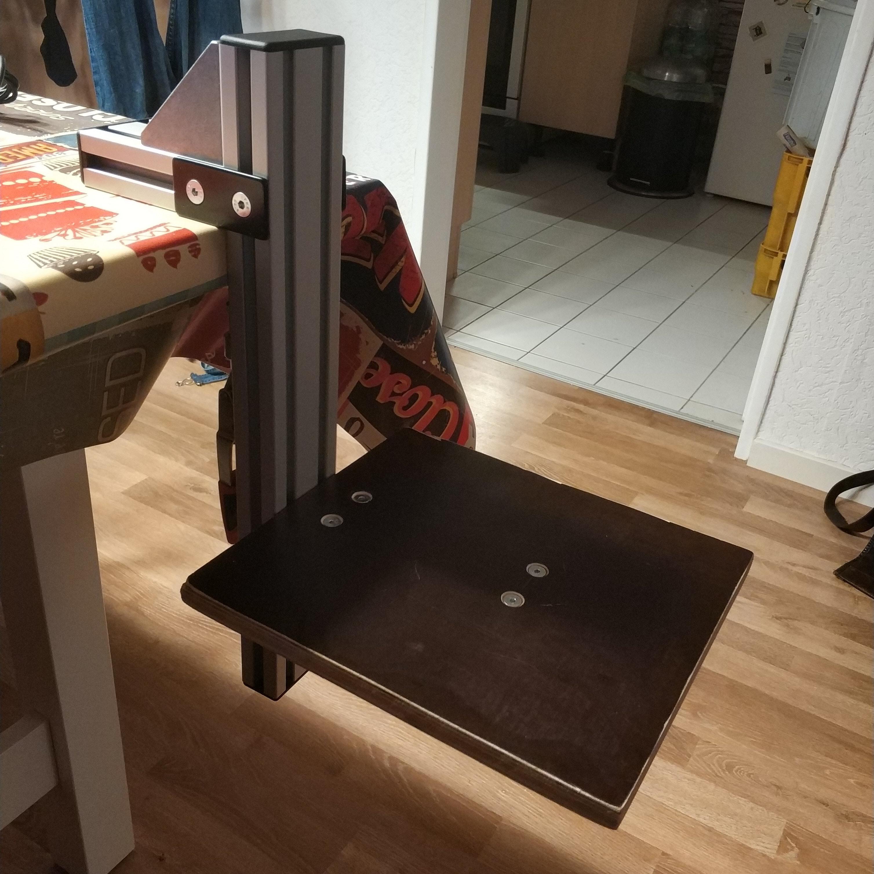 DIY HOTAS Table Mount v2 r/hotas