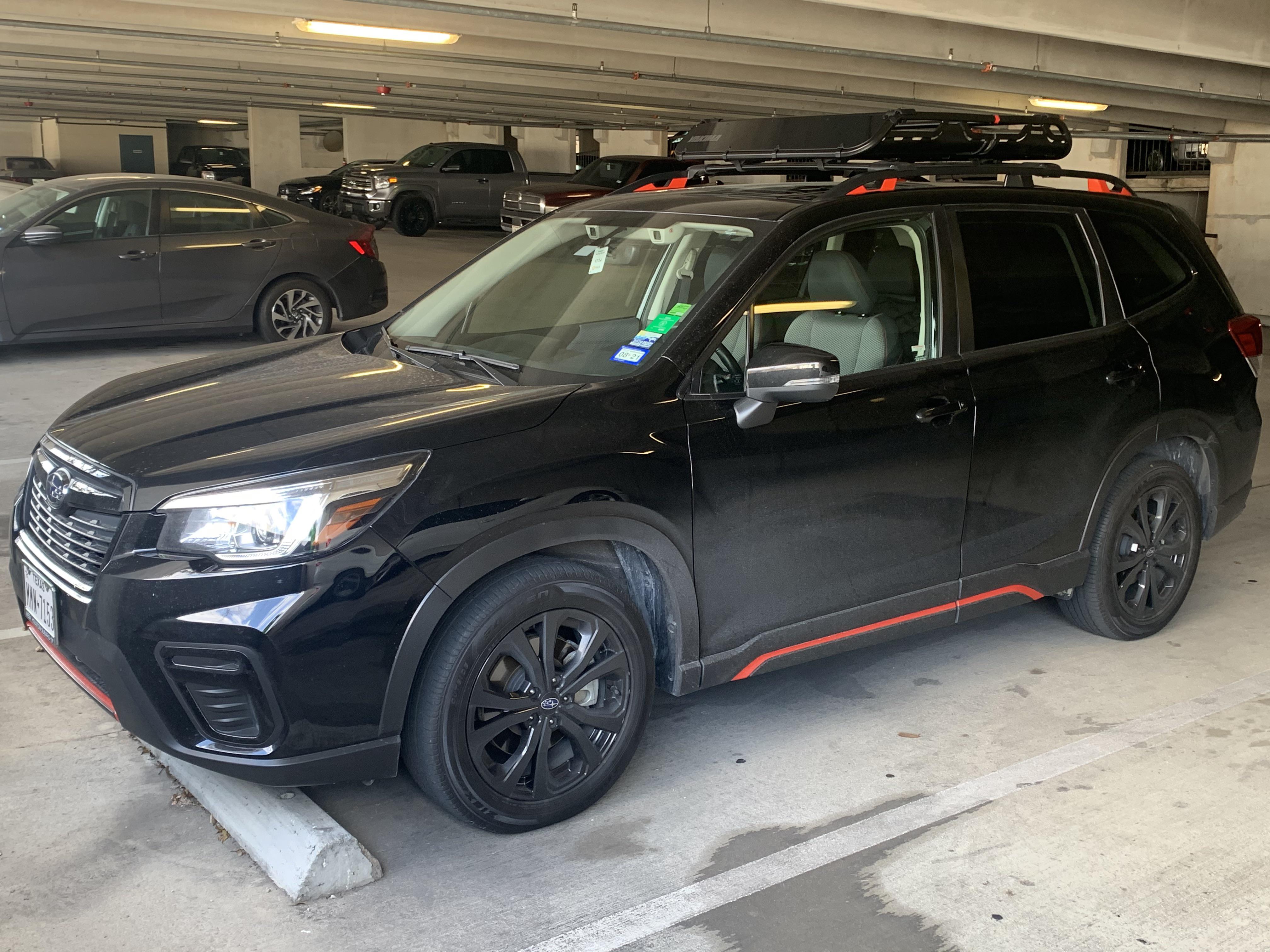 New Yakima Railbars and OffGrid installed just in time for after