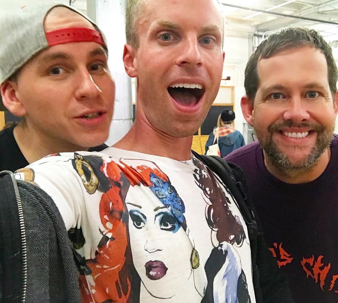 Trixie and Katya rehearsing with Peaches Christ r/rupaulsdragrace