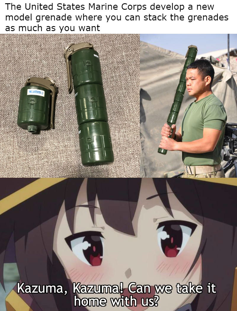 This is my boomstick r/Animemes