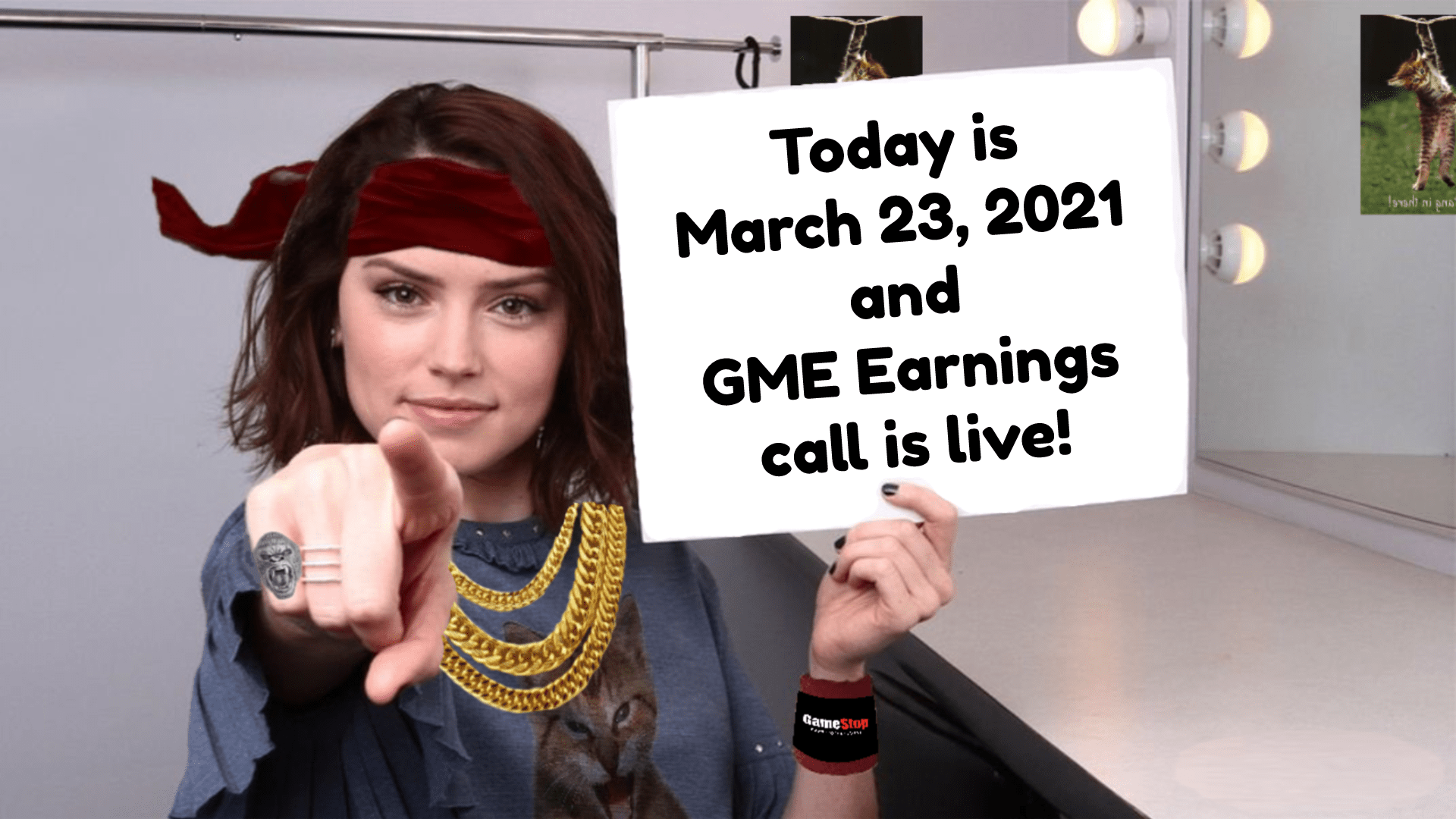 🚨🚨EARNINGS CALL LIVE!!🚨🚨//Earnings Report missed by a PENNY!// r/GME