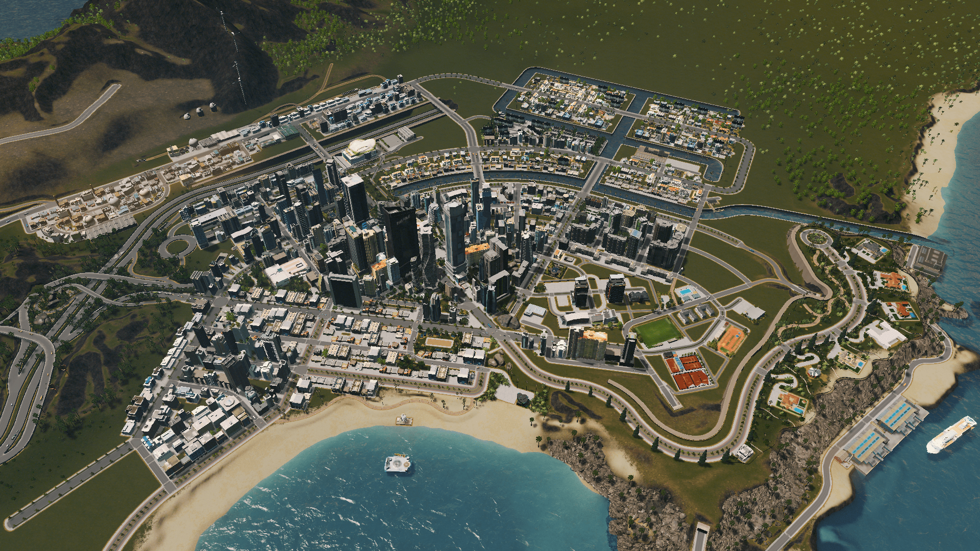 Cities Skylines Map Overview