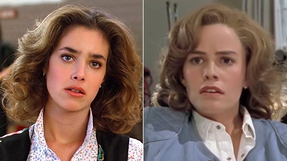 In Back to the Future 2, Marty's girlfriend Jennifer looks different