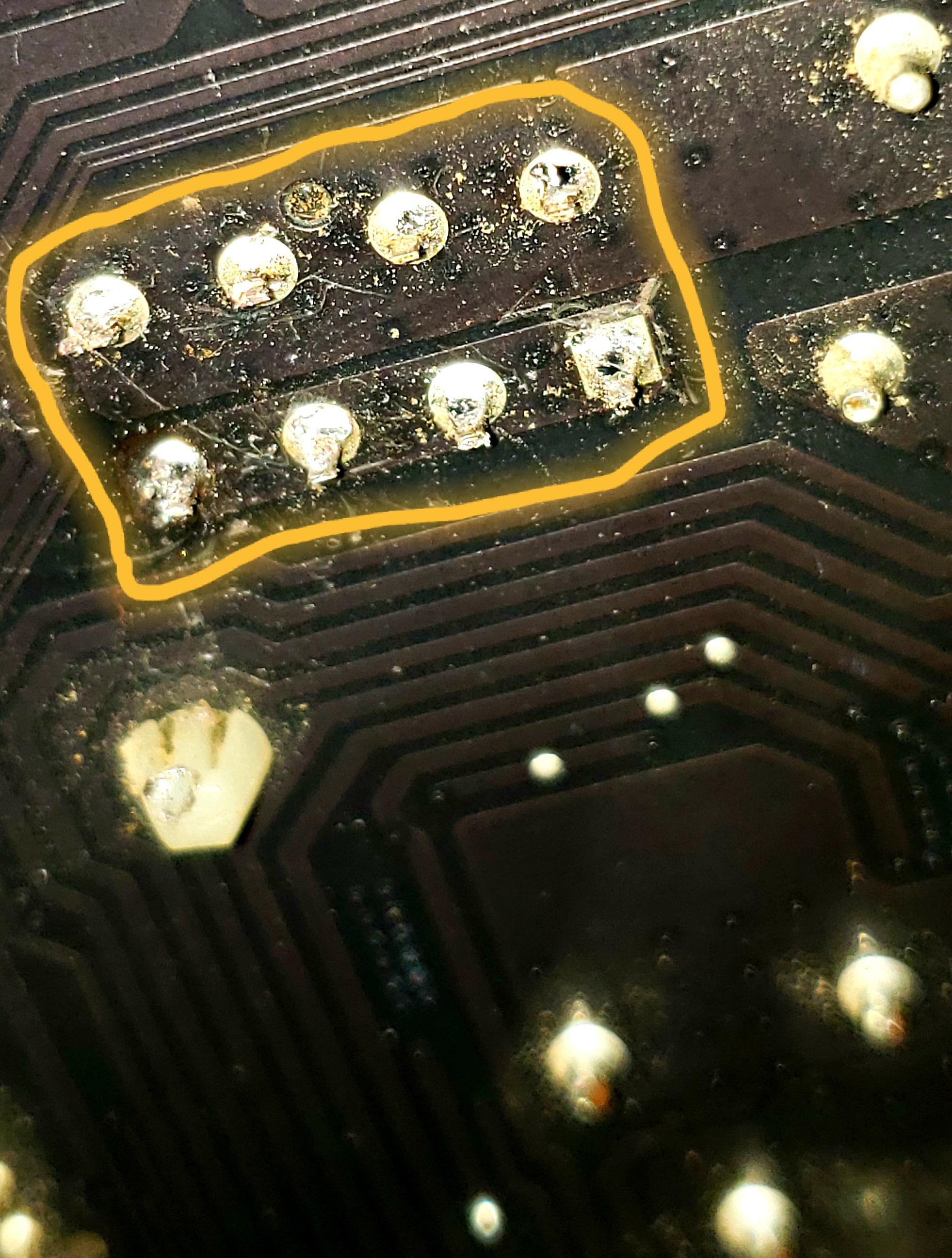 How do I desolder something that won't desolder? This is the damaged 8