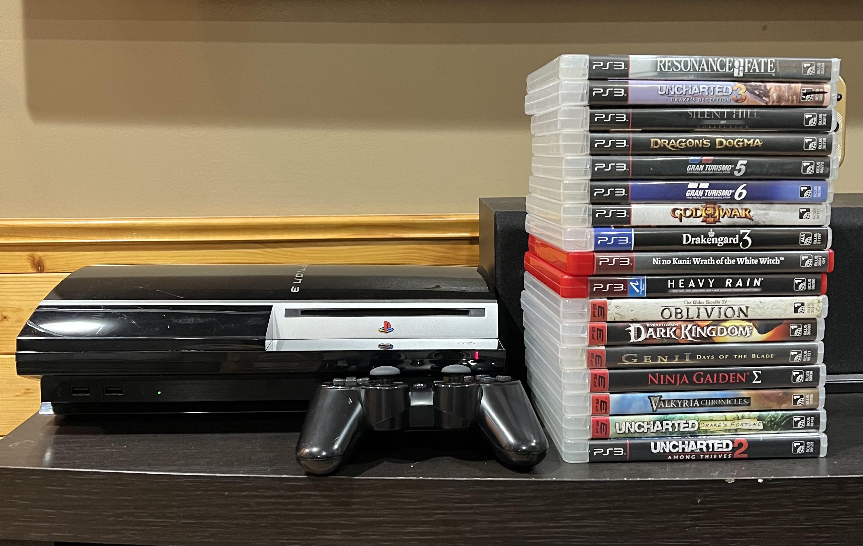 Owned a PS3 for 2 weeks, spent 70 on the console and 120 on the games
