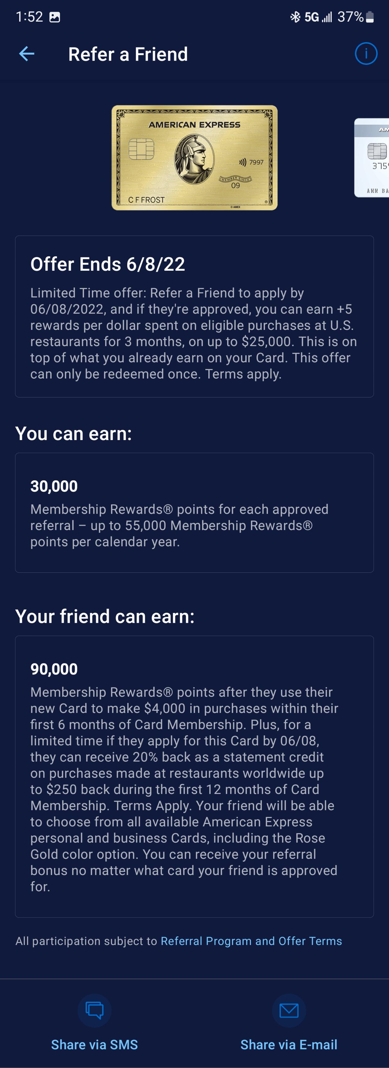 This has to be the best offer wow! amex