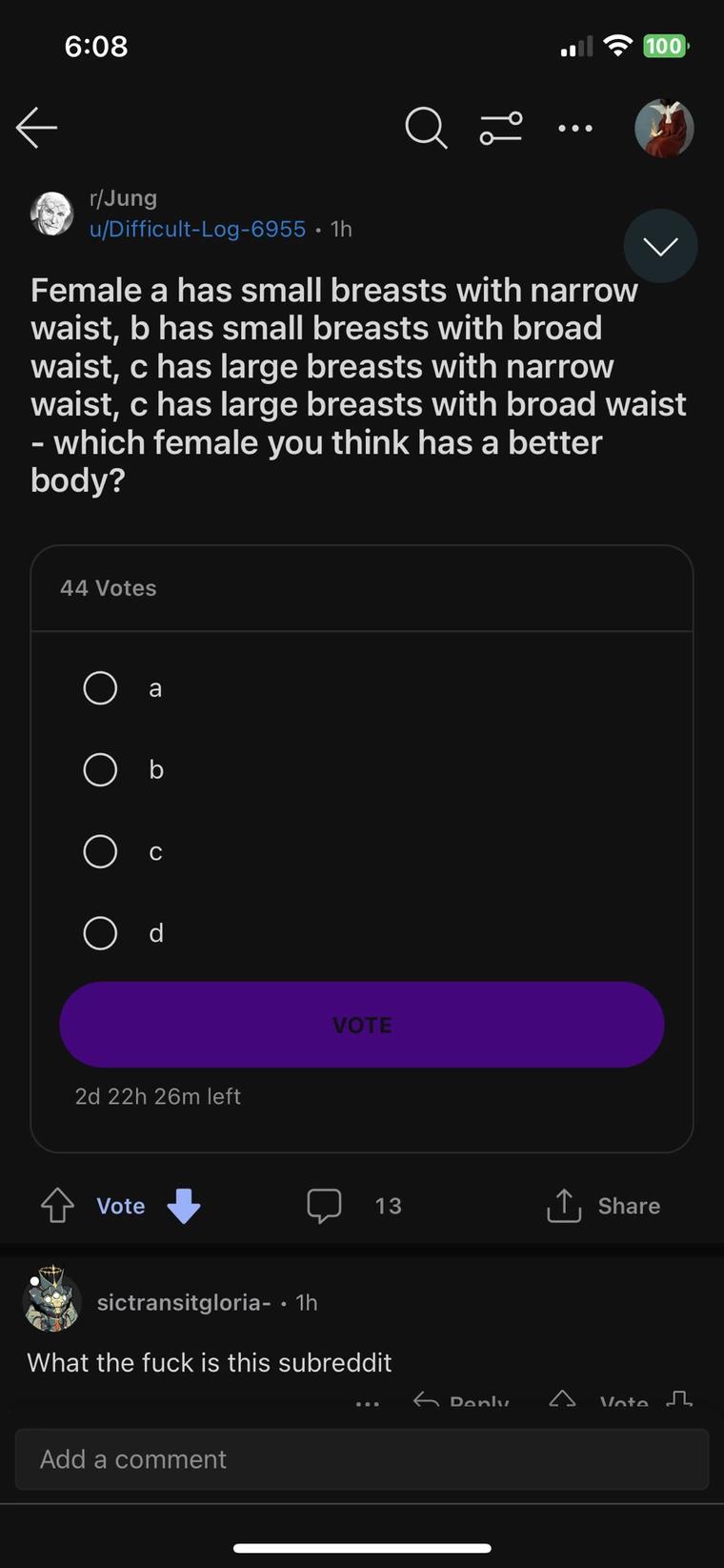 On a subreddit about Swiss psychiatrist, philosopher, and scholar Carl