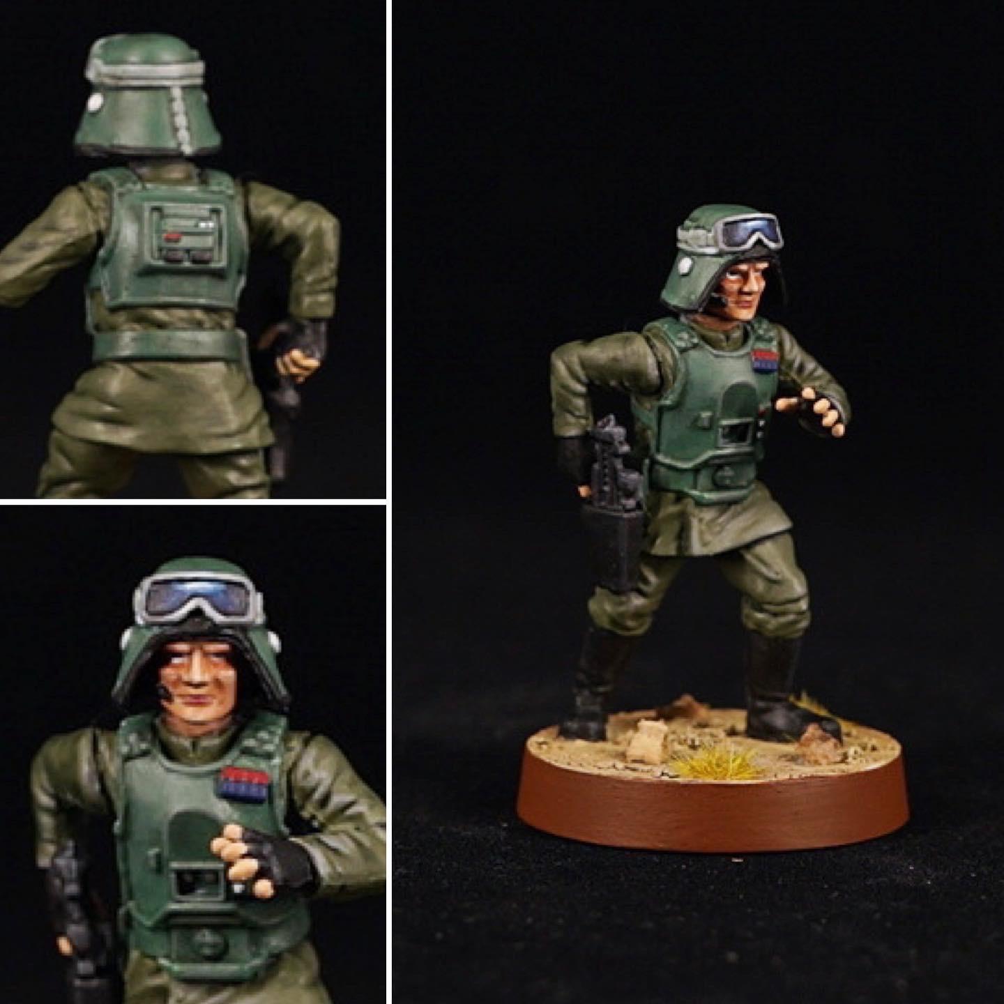 General Veers from Star Wars Legion. Great Game. r/minipainting