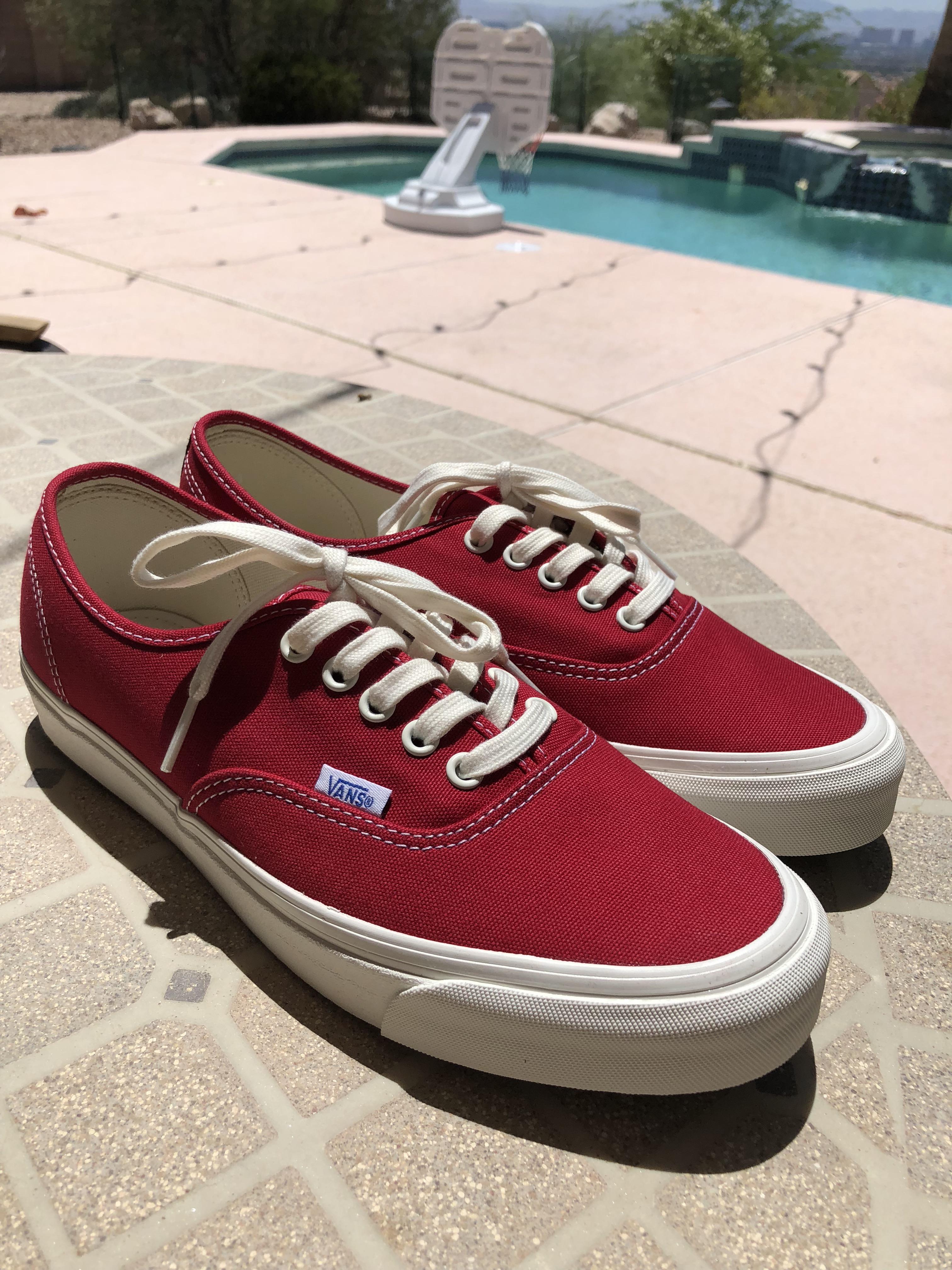 A pair of fresh chili peppers arrived in the mail today r/Vans