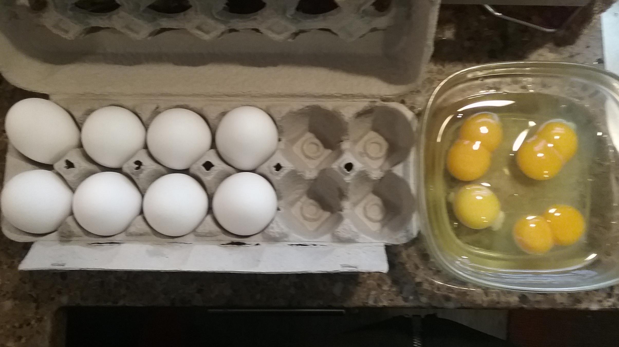 [Request] Today the first 2, then 3 out of 4, eggs I cracked open from