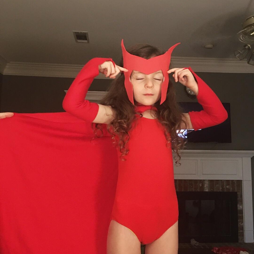 Homemade Scarlet Witch costume r/Marvel