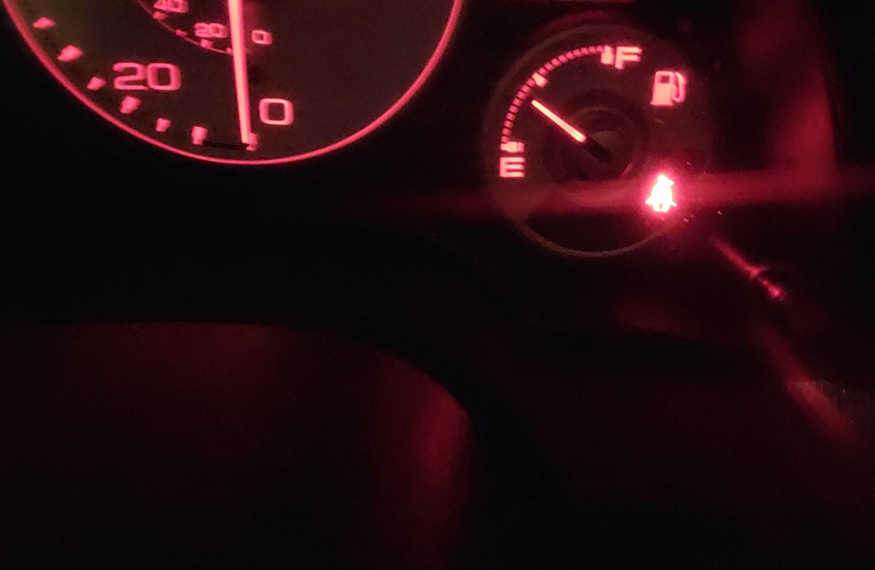 so my fuel gage keeps going up and down. it wont let me put more than