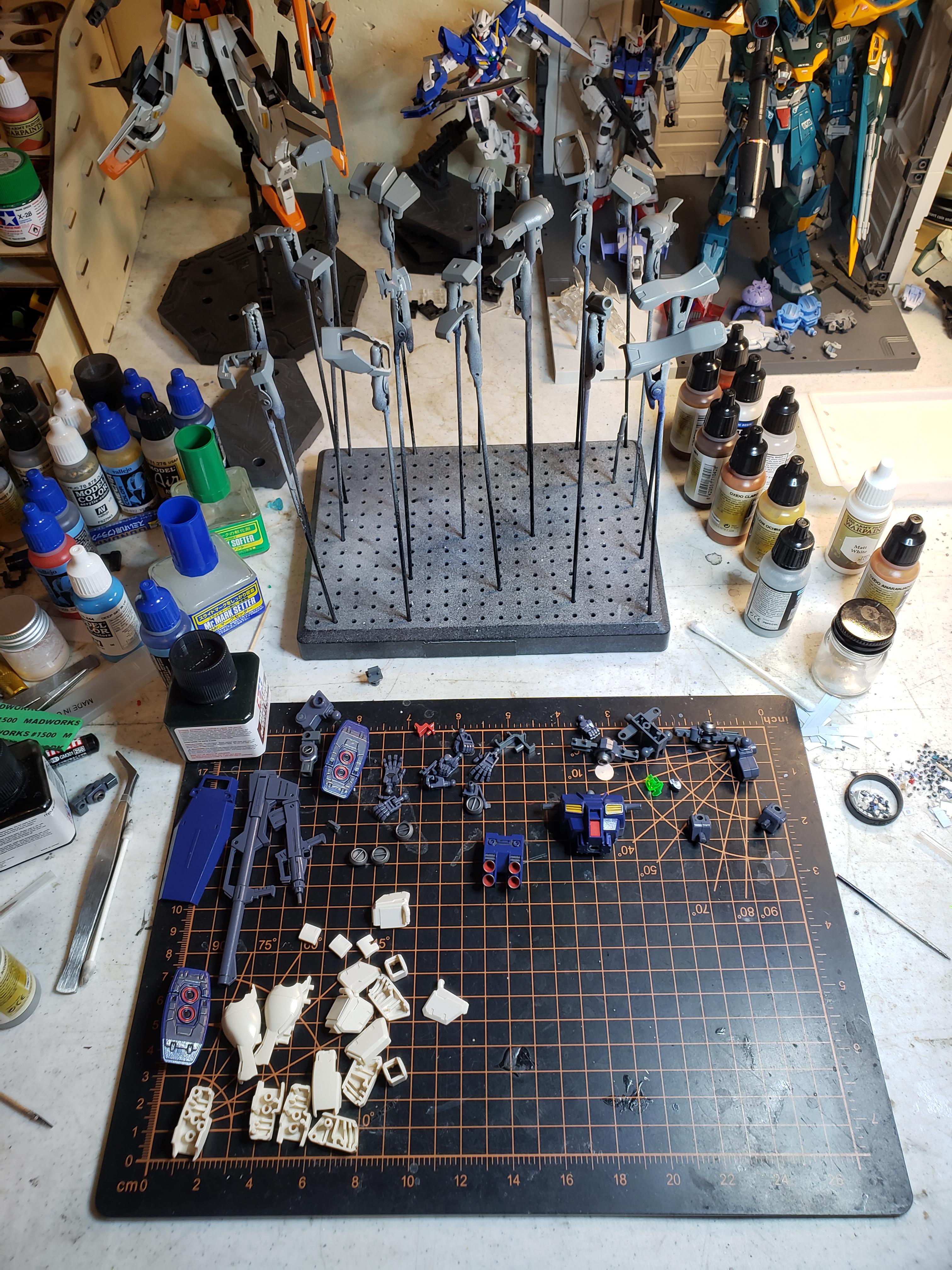 I've always wondered, do you paint each part and then assemble or paint