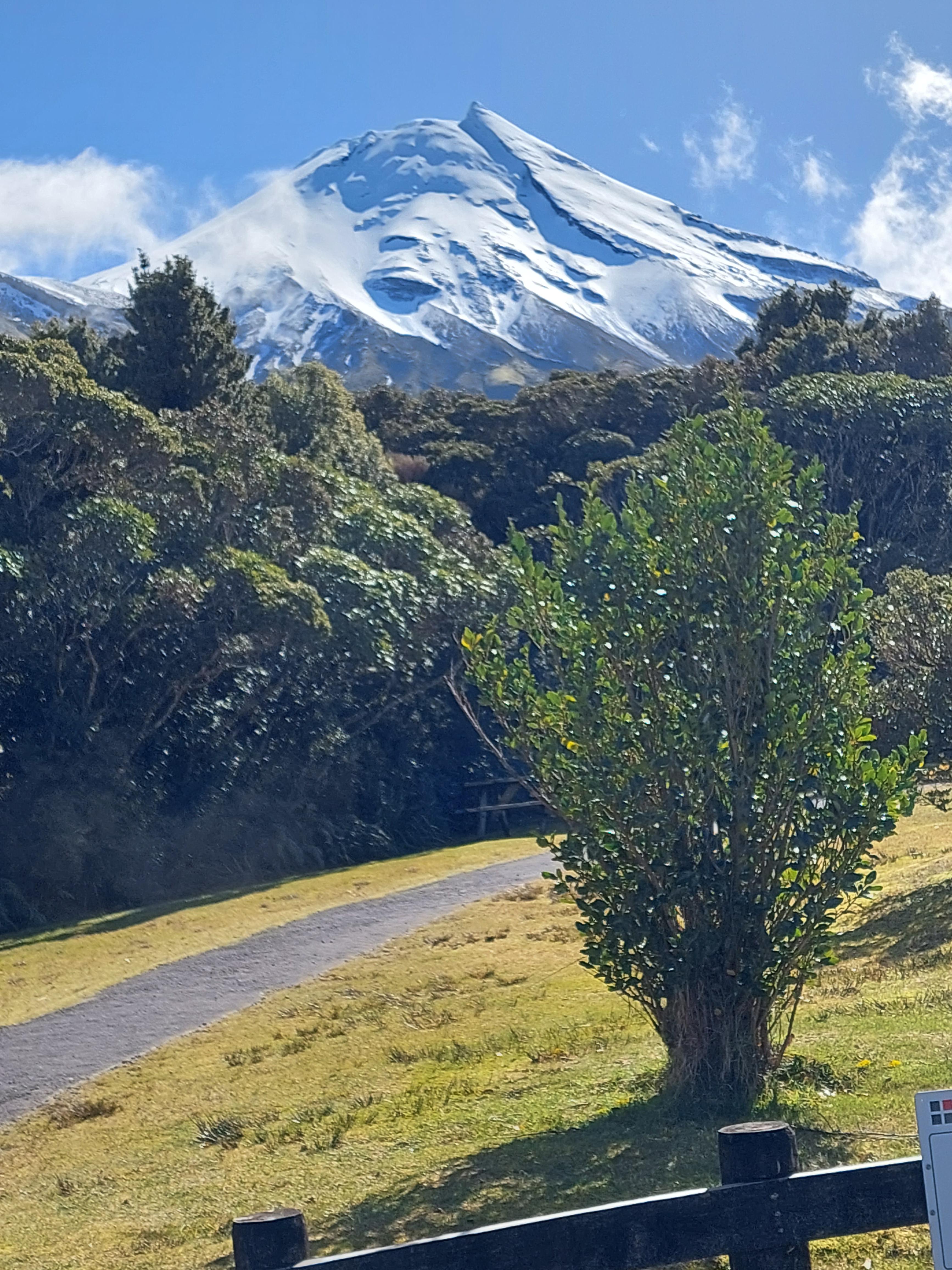 A very lucky break in the weather to enjoy the beauty of Taranaki