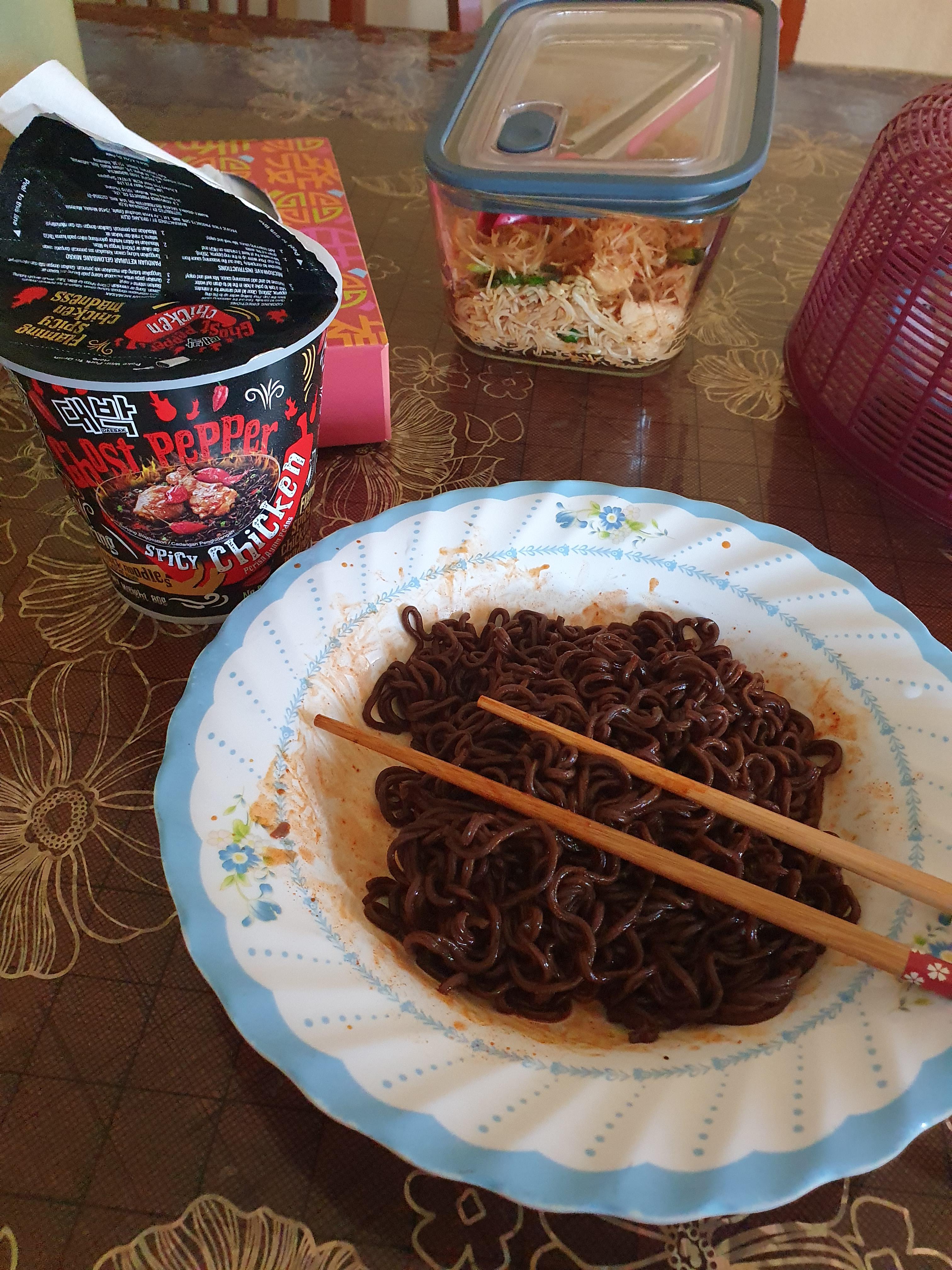 Ghost Pepper noodles will always be my fav r/spicy