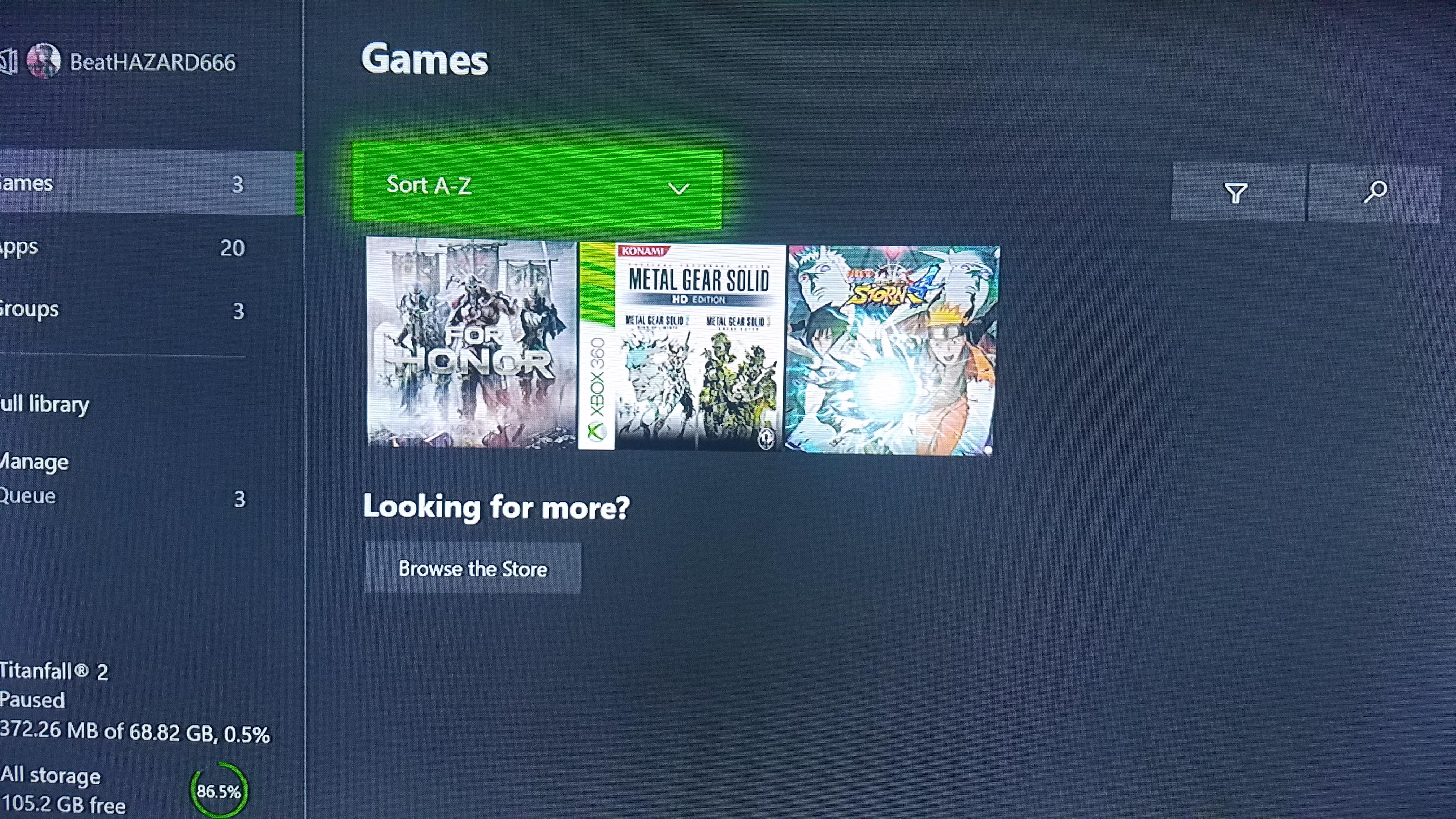 My games have disappeared from my System, yet I can still play the