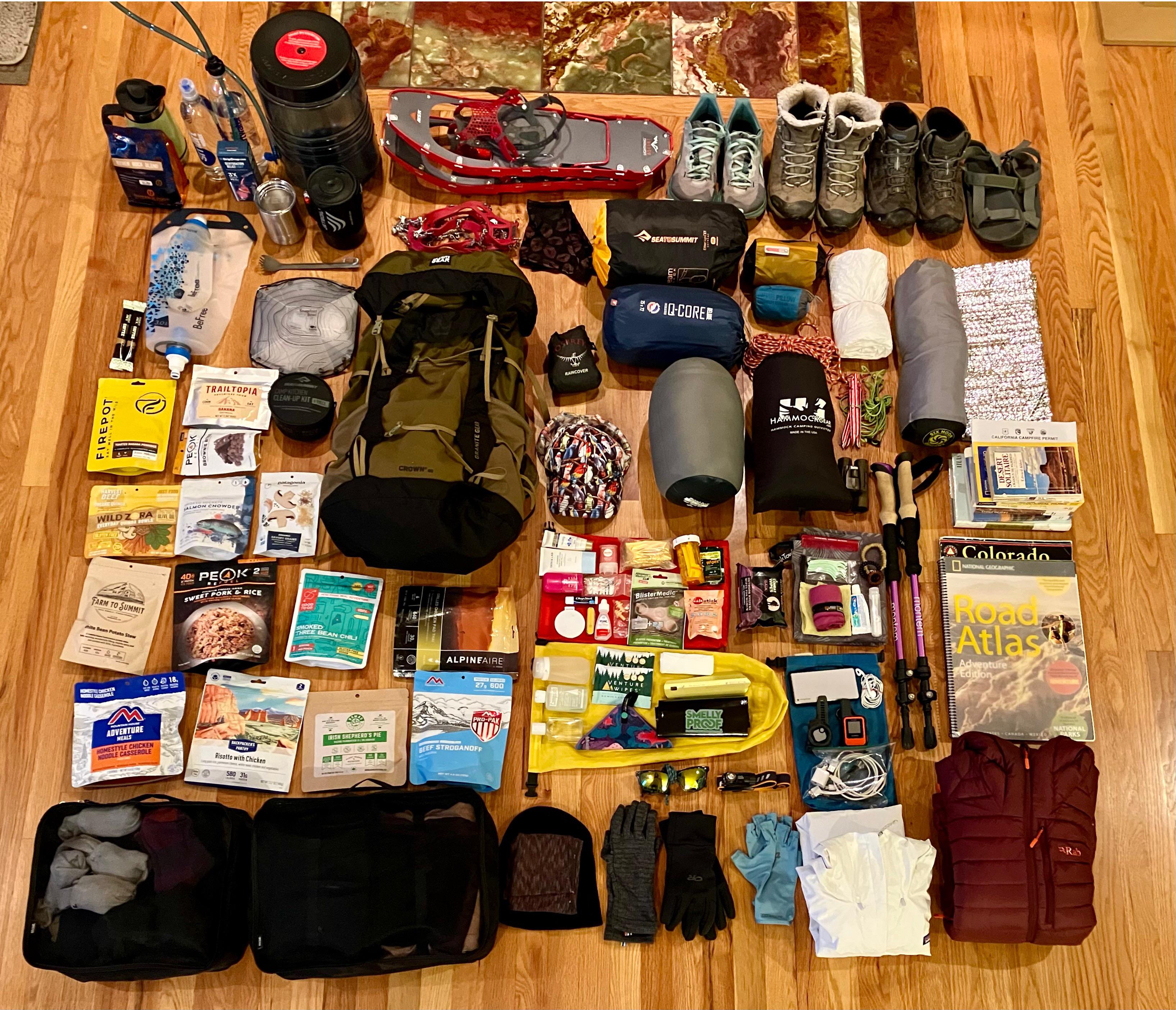 Twenty Days Backpacking and Road Tripping in the American West r/CampingGear