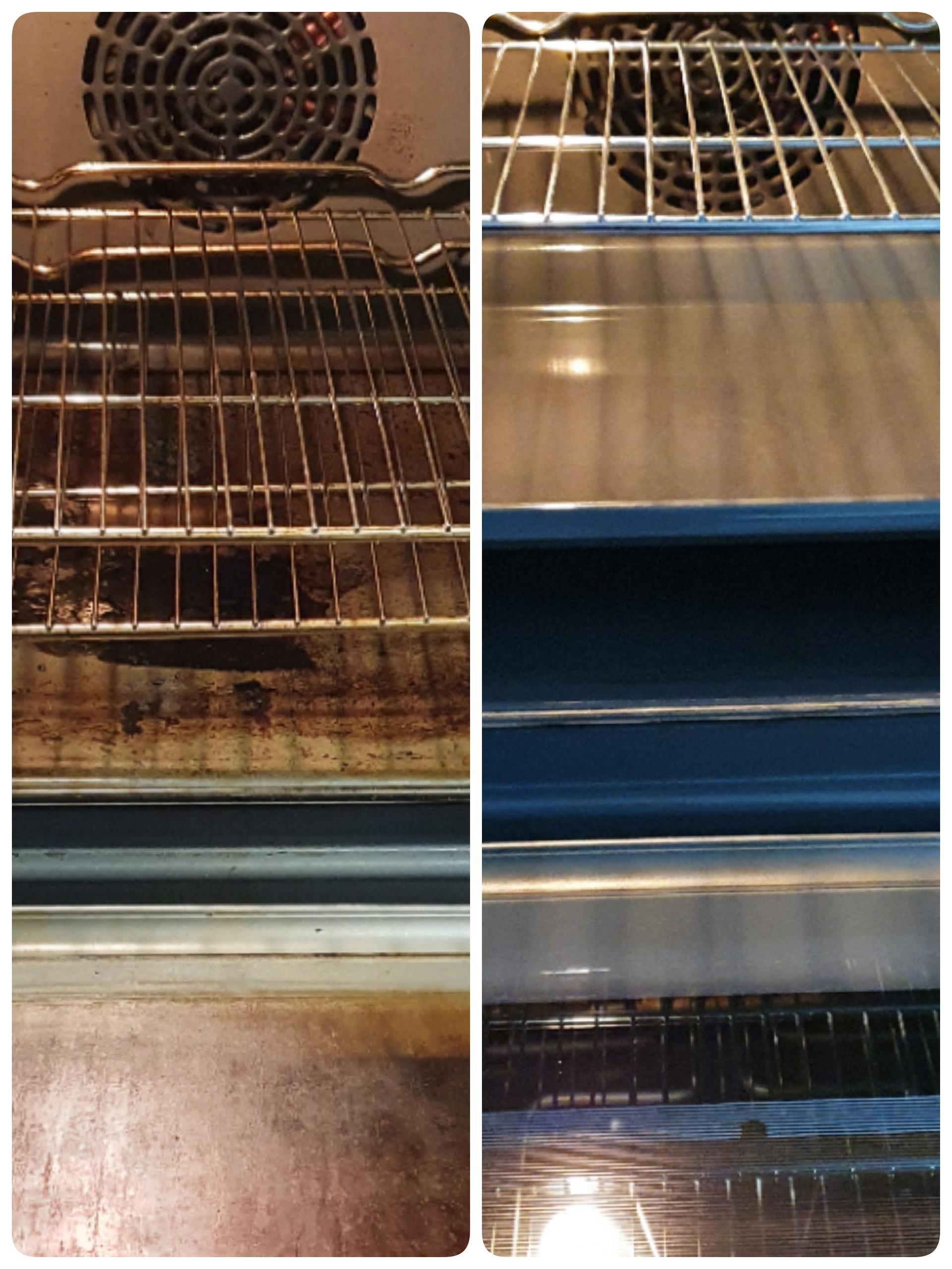 Professionally cleaned oven for Valentine's! r/cookingtonight