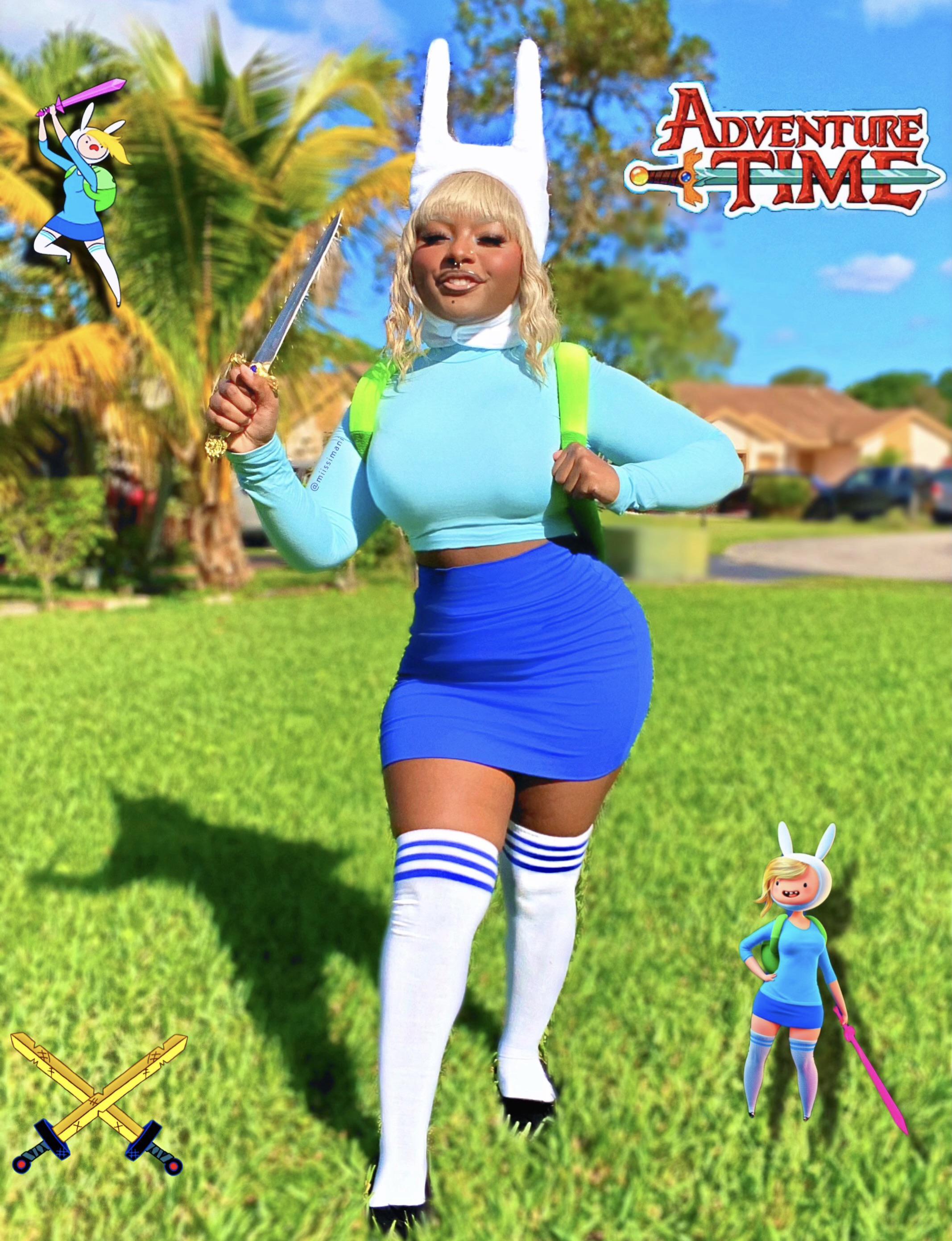 Fionna And Cake Costume